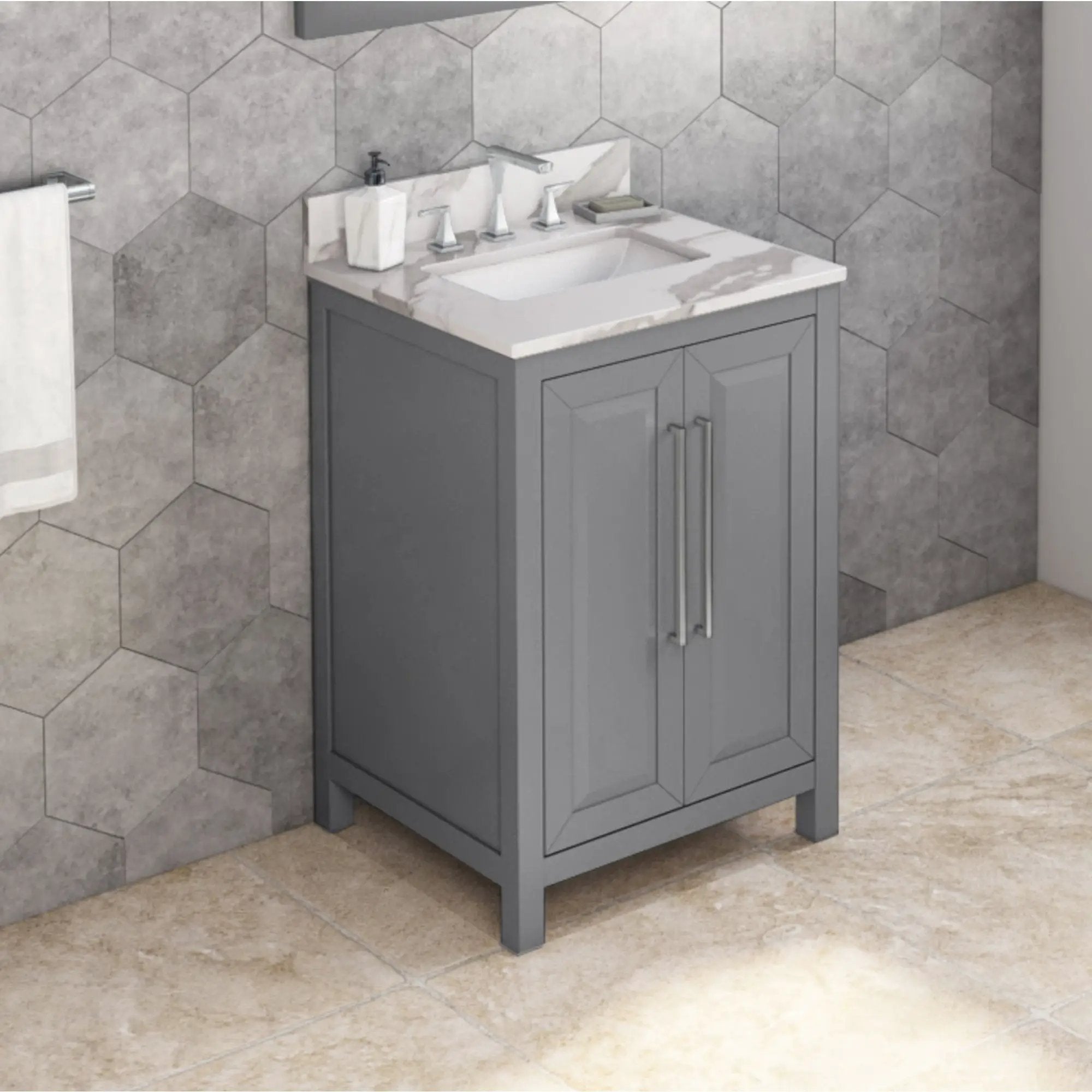 Jeffrey Alexander 24" Cade Vanity Set by Jeffrey Alexander