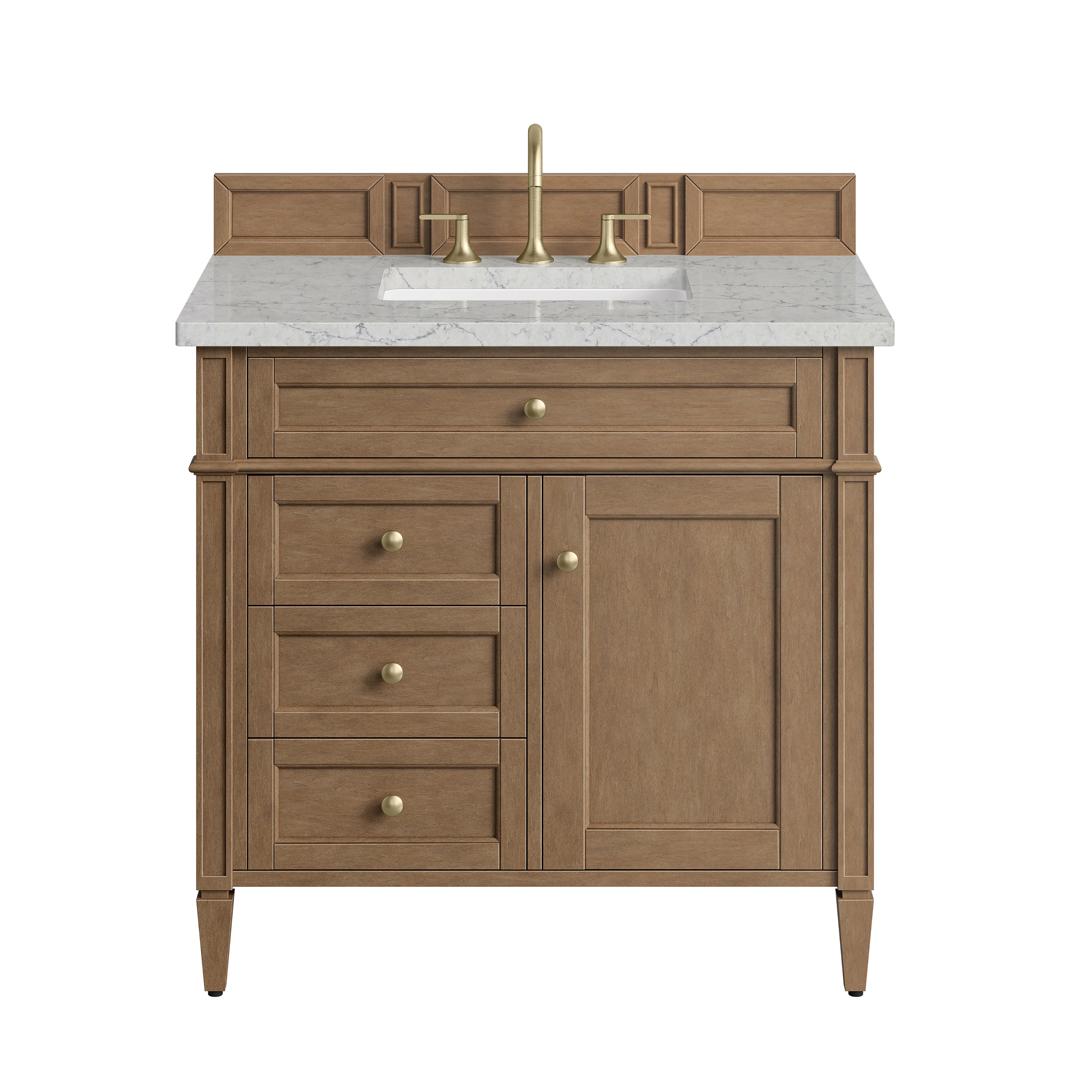 James Martin Brittany 36" Single Vanity Set - Pecan by James Martin Vanities