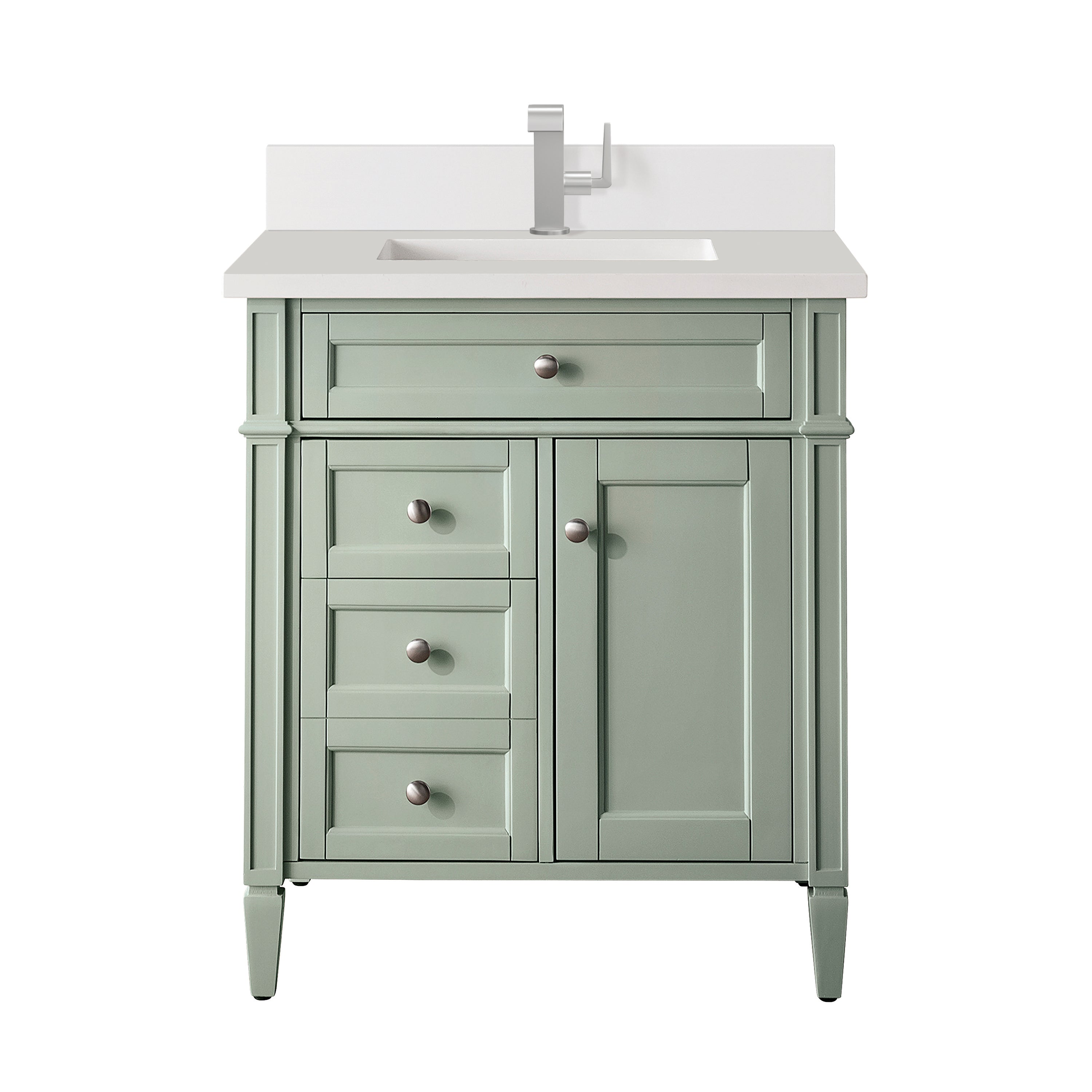 James Martin Brittany 30" Single Vanity Set - Sage Green by James Martin Vanities