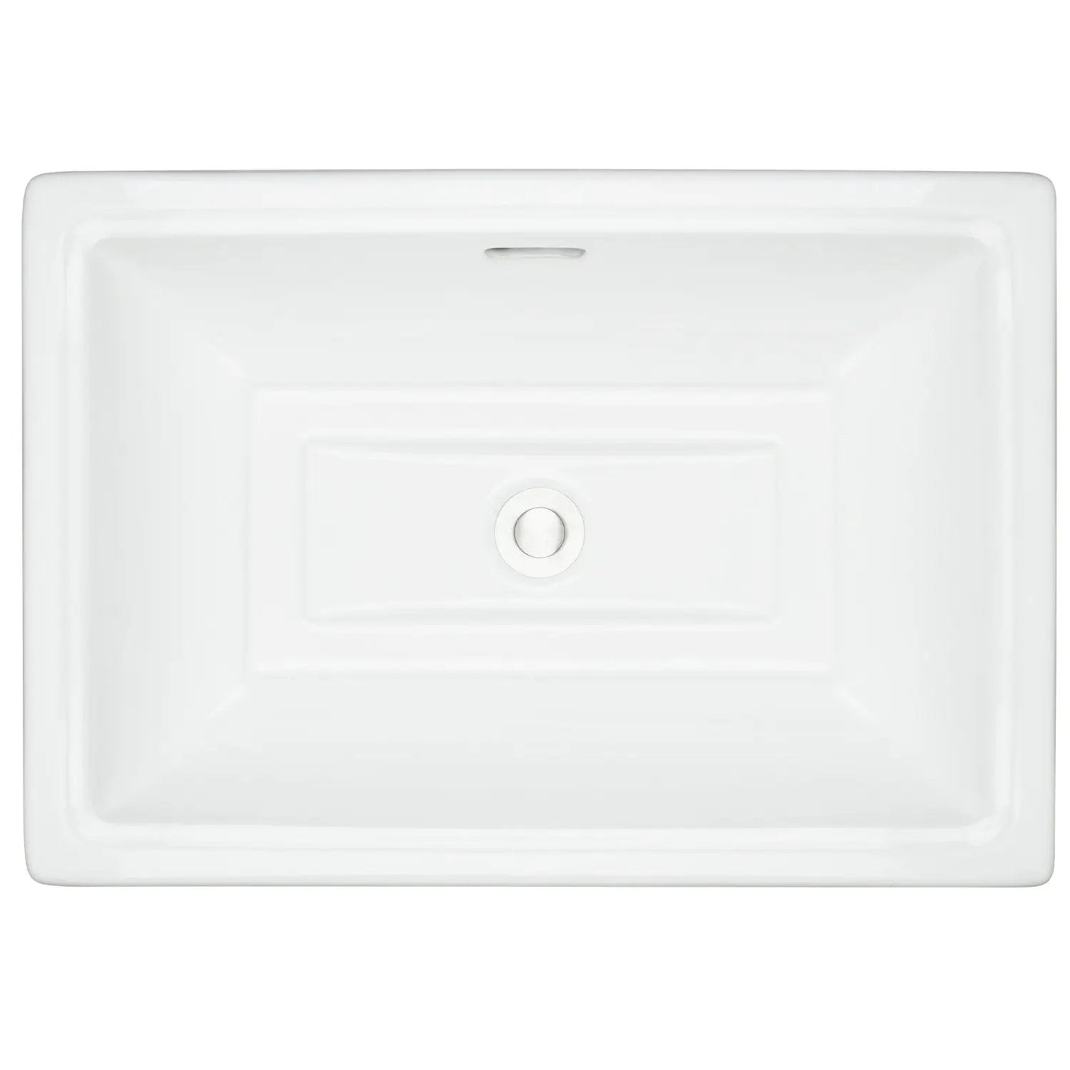 Linkasink Tiffany White Porcelain Undermount Sink 21.75" - White Marble by Linkasink