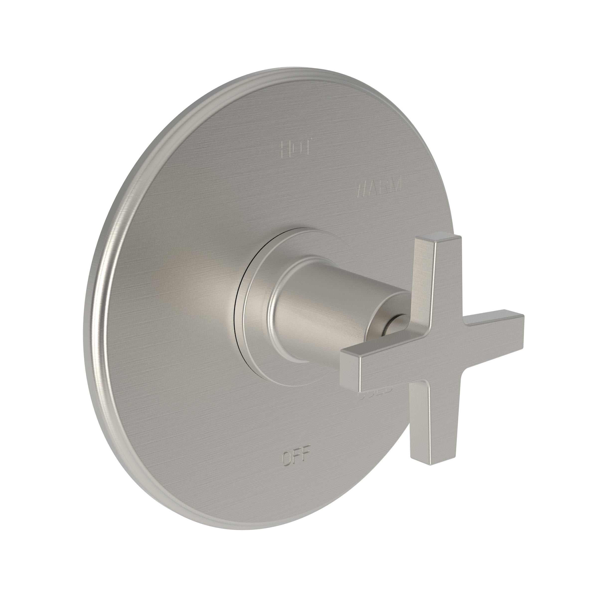 Newport Brass Dorrance Balanced Pressure Shower Trim Plate with Handle. Less showerhead, arm and flange.