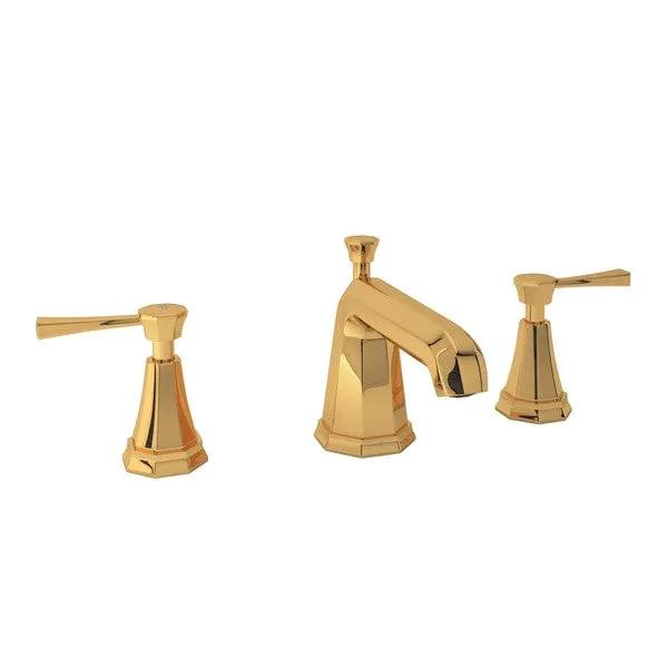Rohl Perrin & Rowe Deco Widespread Lavatory Faucet by Rohl