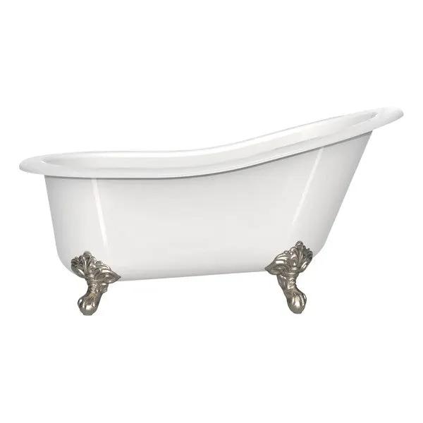 white bathtub