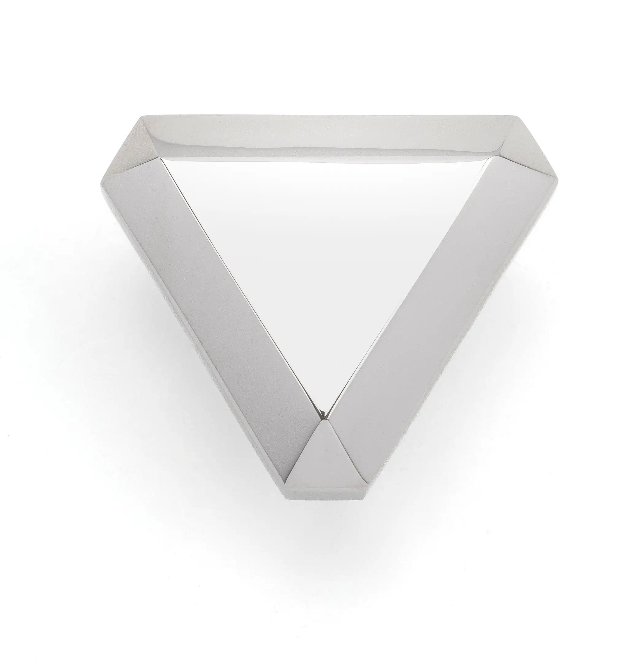 polished nickel knob