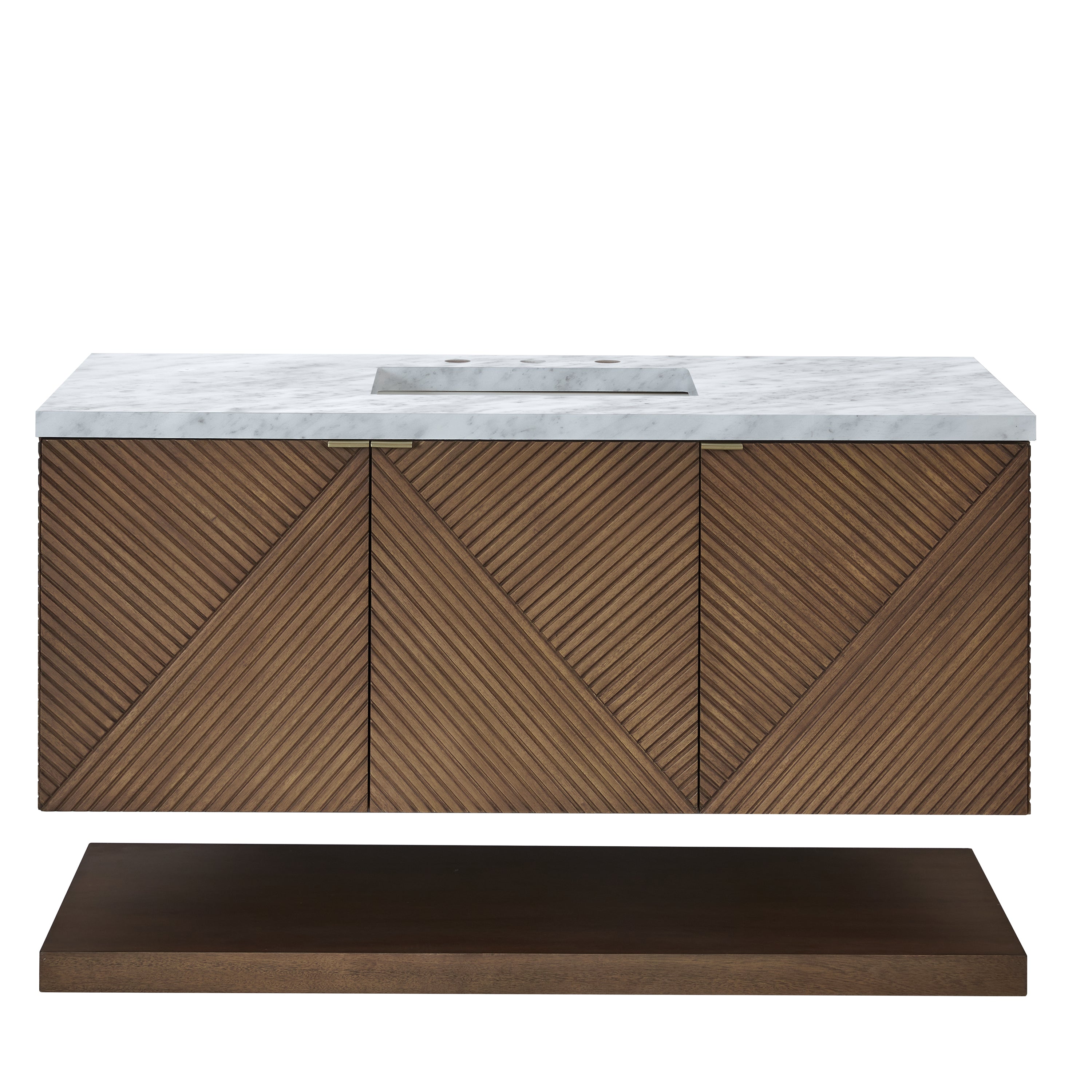 James Martin Vanities Marcello 48" Single Vanity - Chestnut
