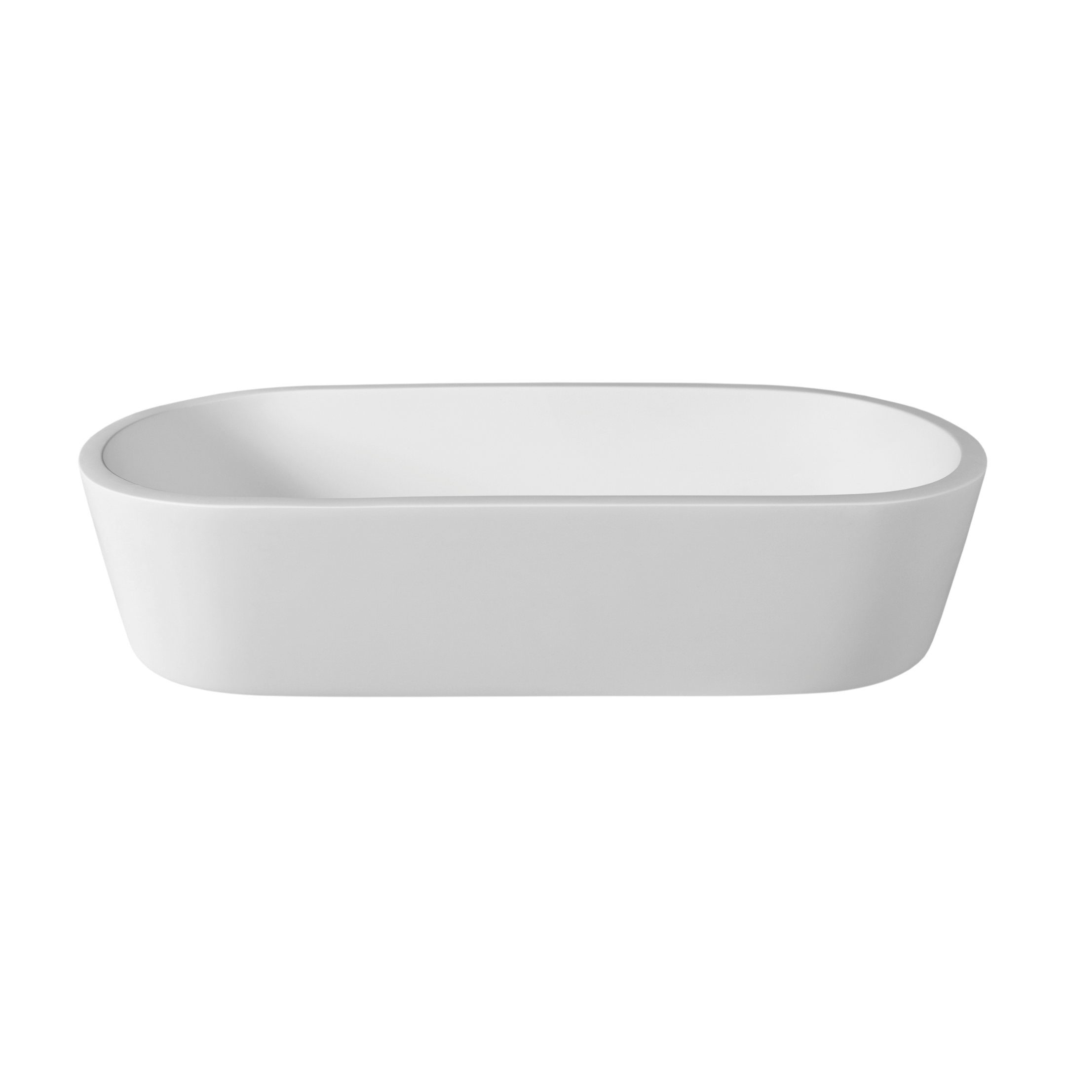 white vessel sink