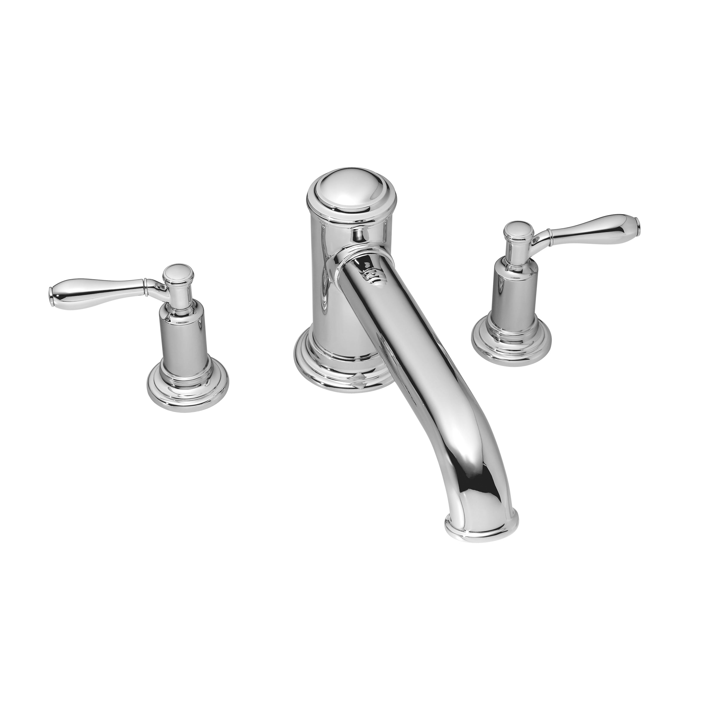 polished chrome tub faucet