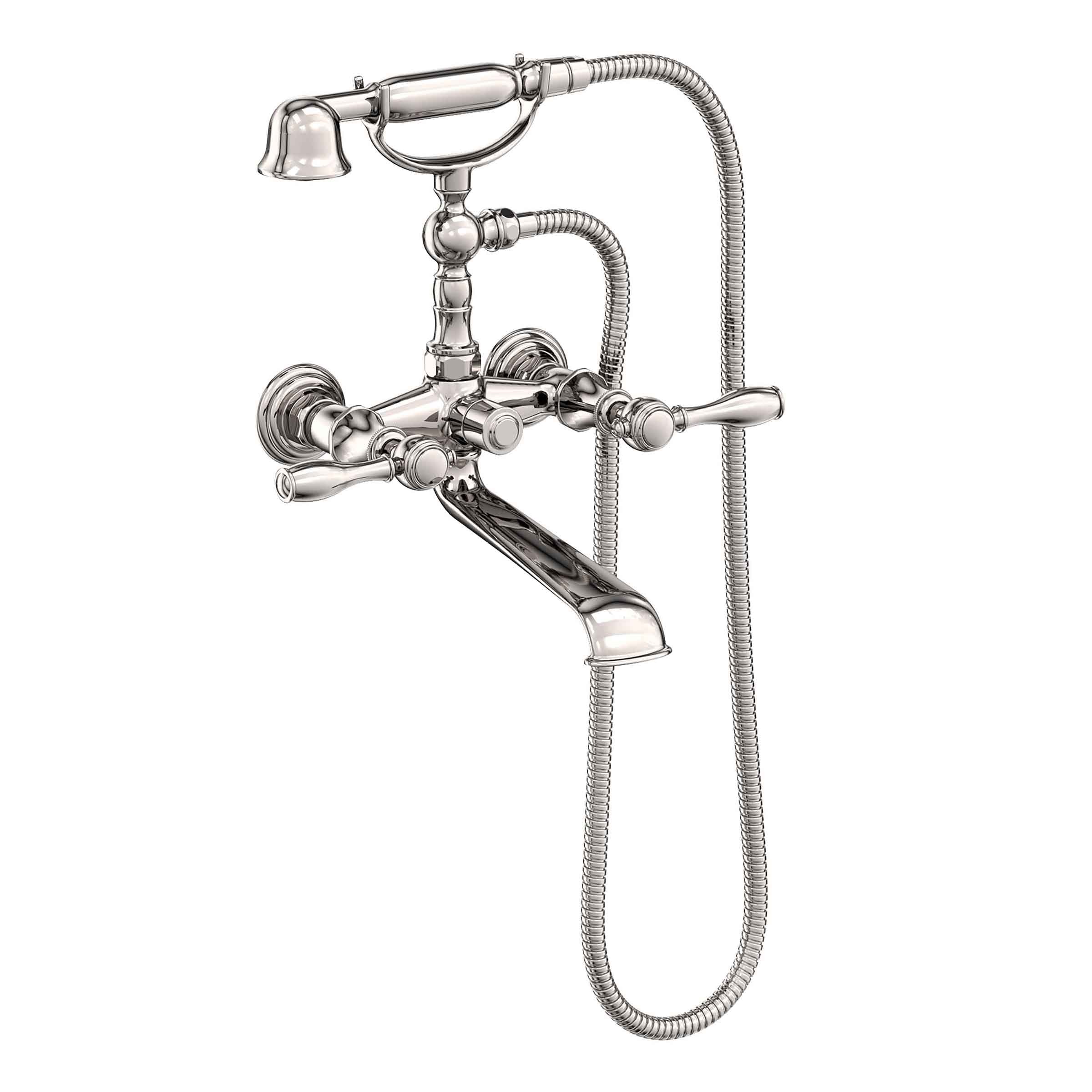 Newport Brass Victoria Exposed Tub & Hand Shower Set - Wall Mount