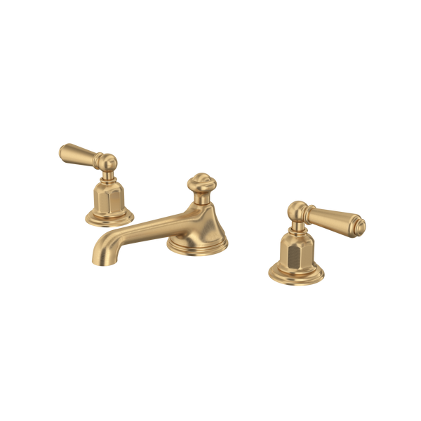 Rohl Perrin & Rowe Edwardian Widespread Lavatory Faucet with Low Spout by Rohl