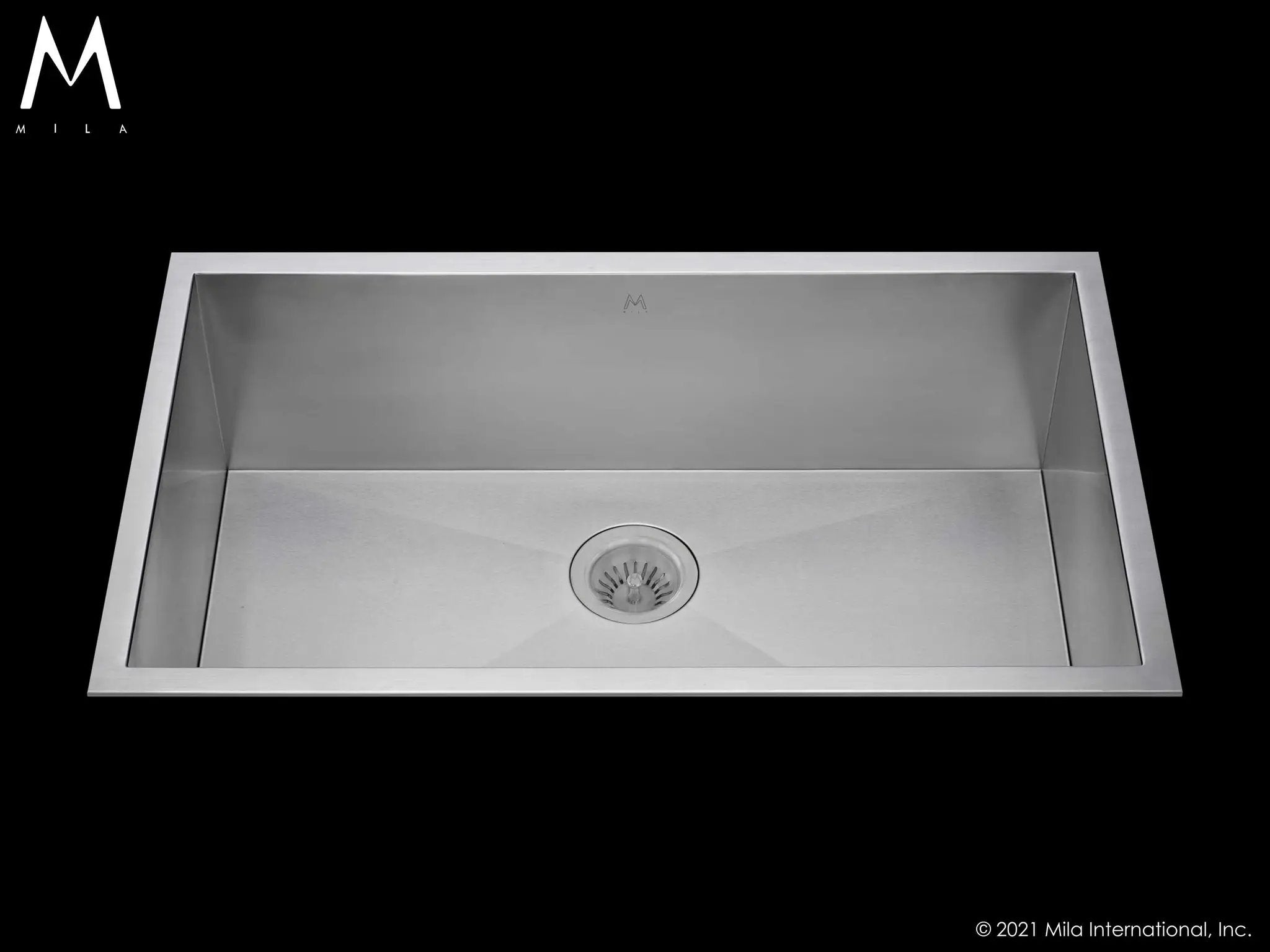 satin brushed ss kitchen sink
