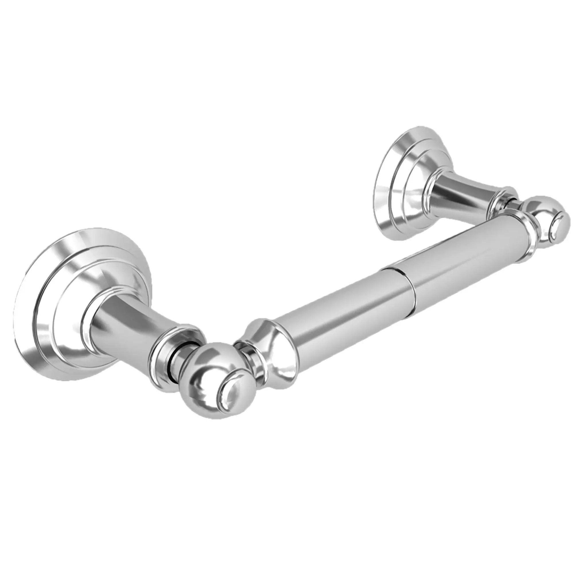 polished chrome tissue holder