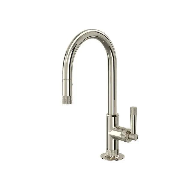 Rohl Graceline Pull-Down Bar/Food Prep Kitchen Faucet with C-Spout by Rohl