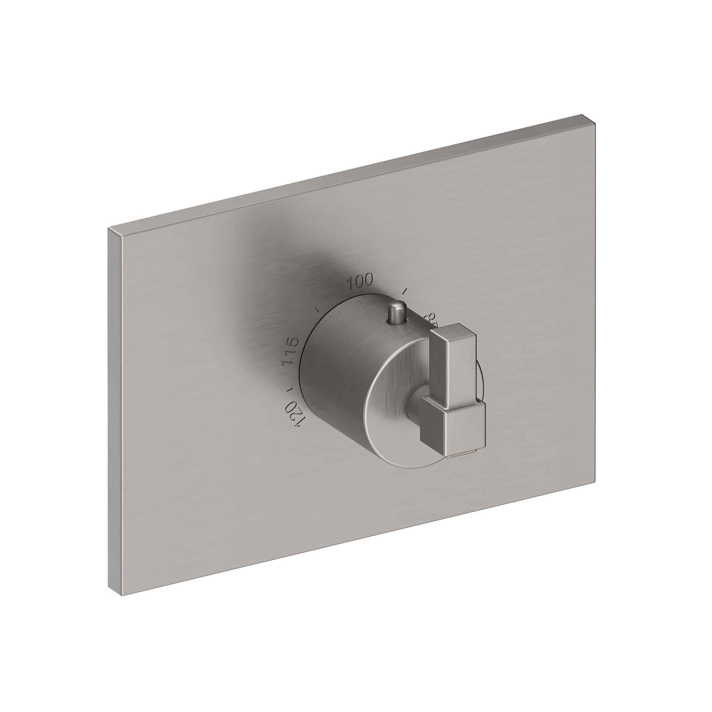 Newport Brass Malvina 3/4" Square Thermostatic Trim Plate with Handle