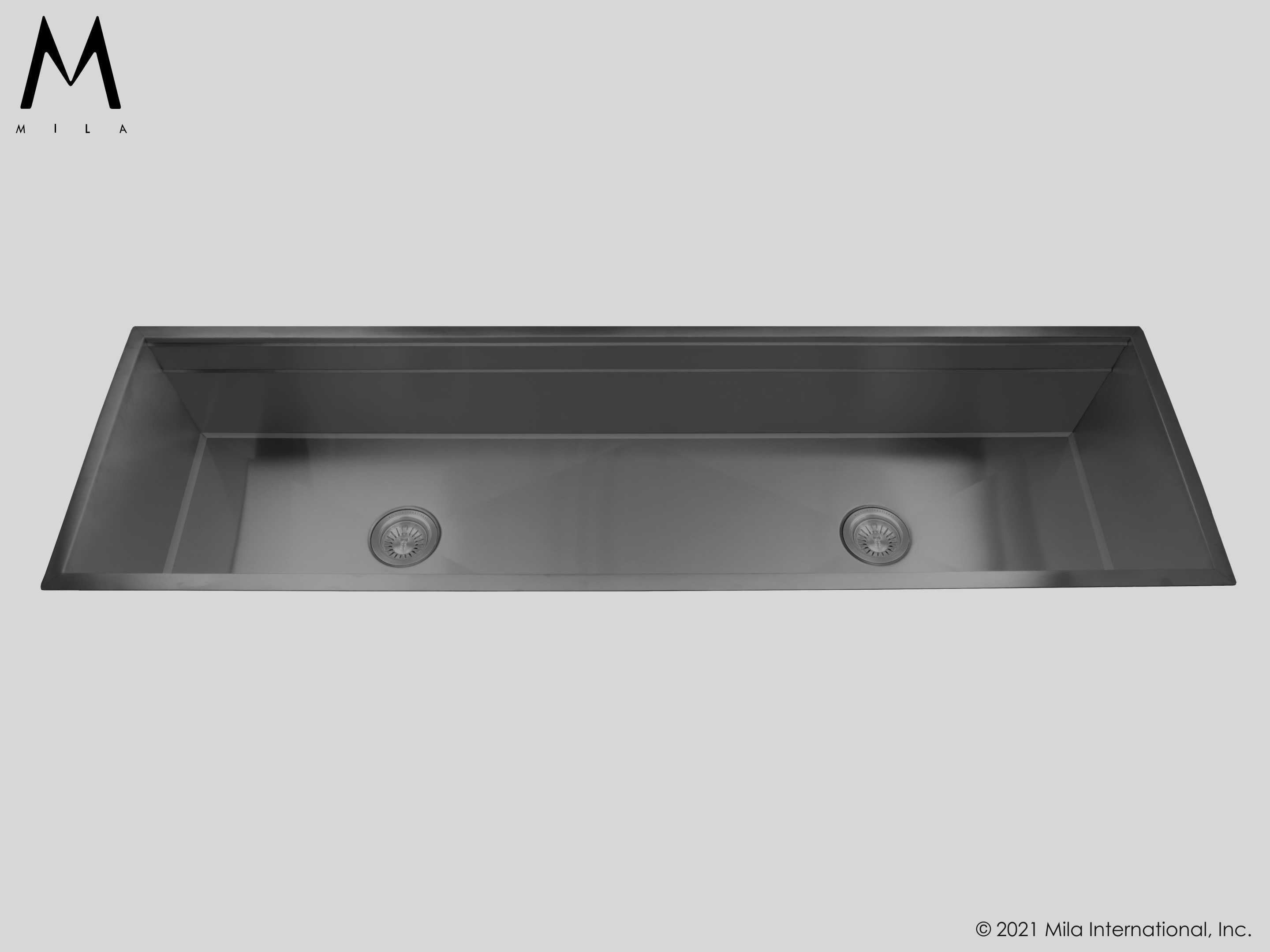 MILA WORKSTATION Single Bowl Flush-Mount 63 x 18.5 Kitchen Sink