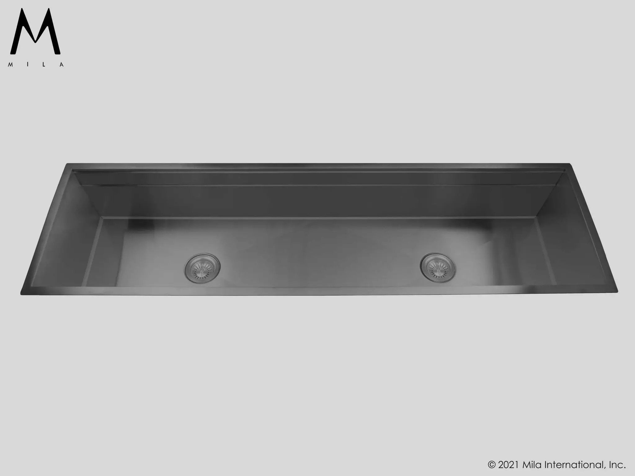 MILA WORKSTATION Single Bowl Flush-Mount 63 x 18.5 Kitchen Sink by Mila International