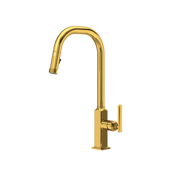 Rohl Apothecary Pull-Down Kitchen Faucet with U-Spout