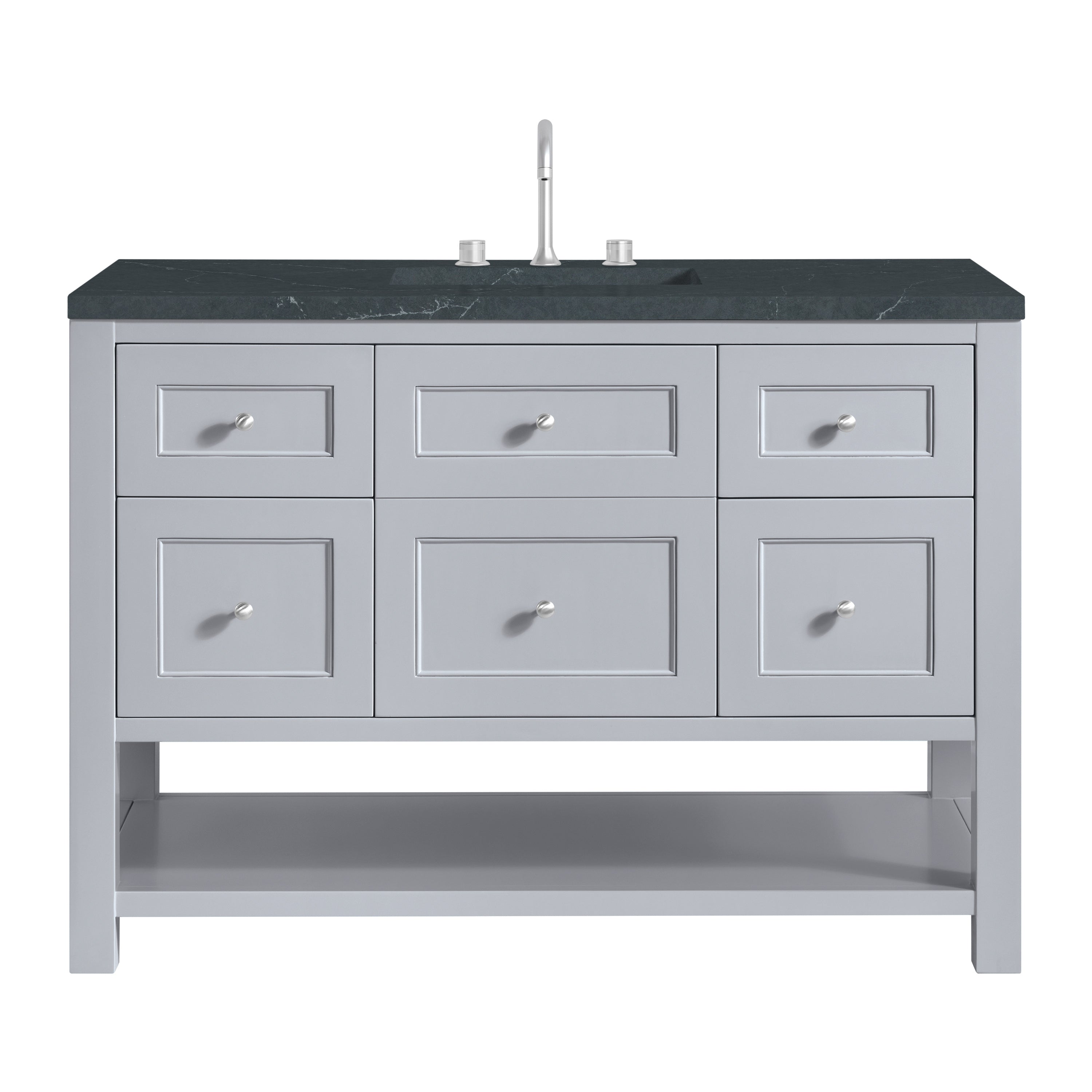James Martin Vanities Breckenridge 48" Single Vanity - Serenity Blue