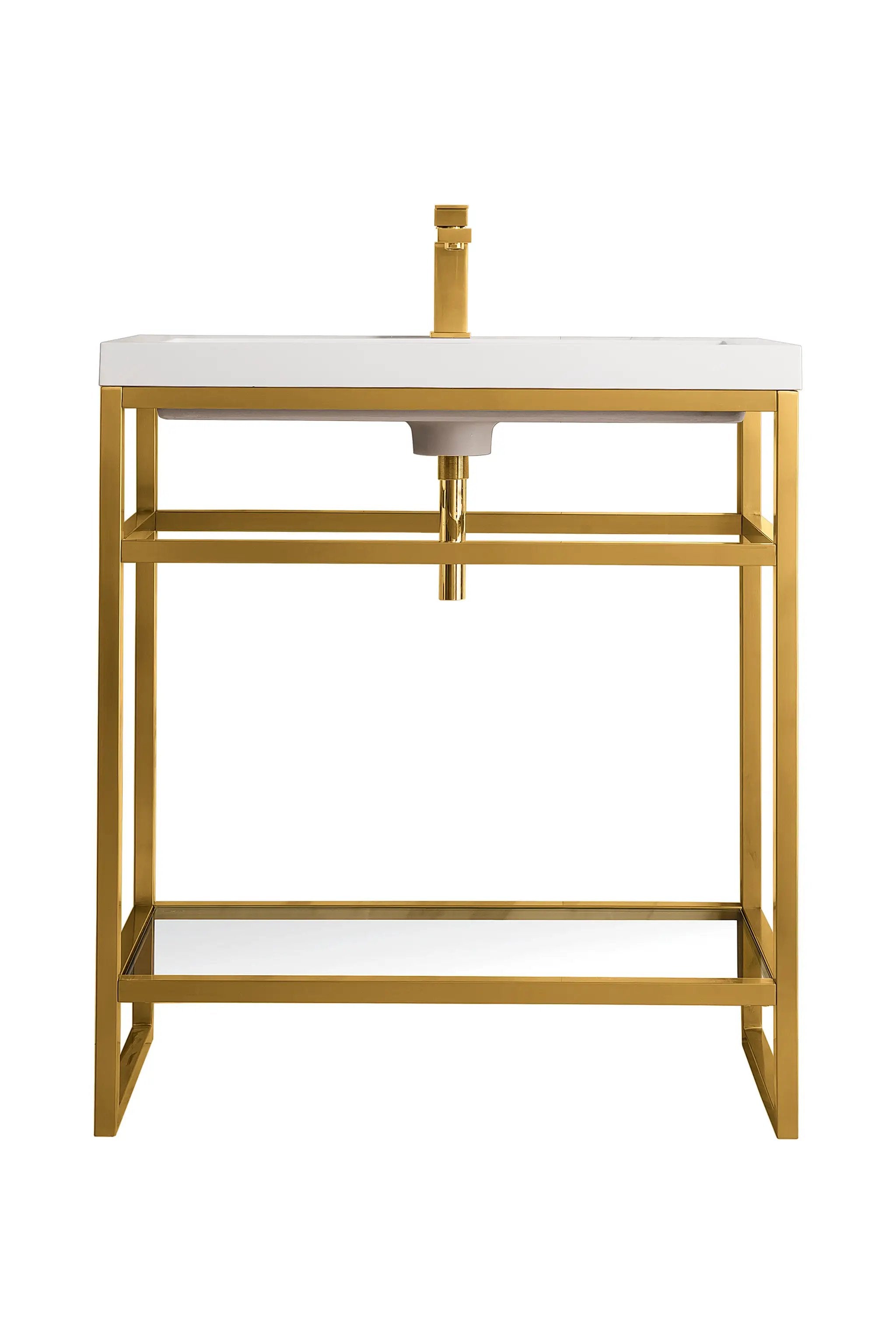 radiant gold vanity