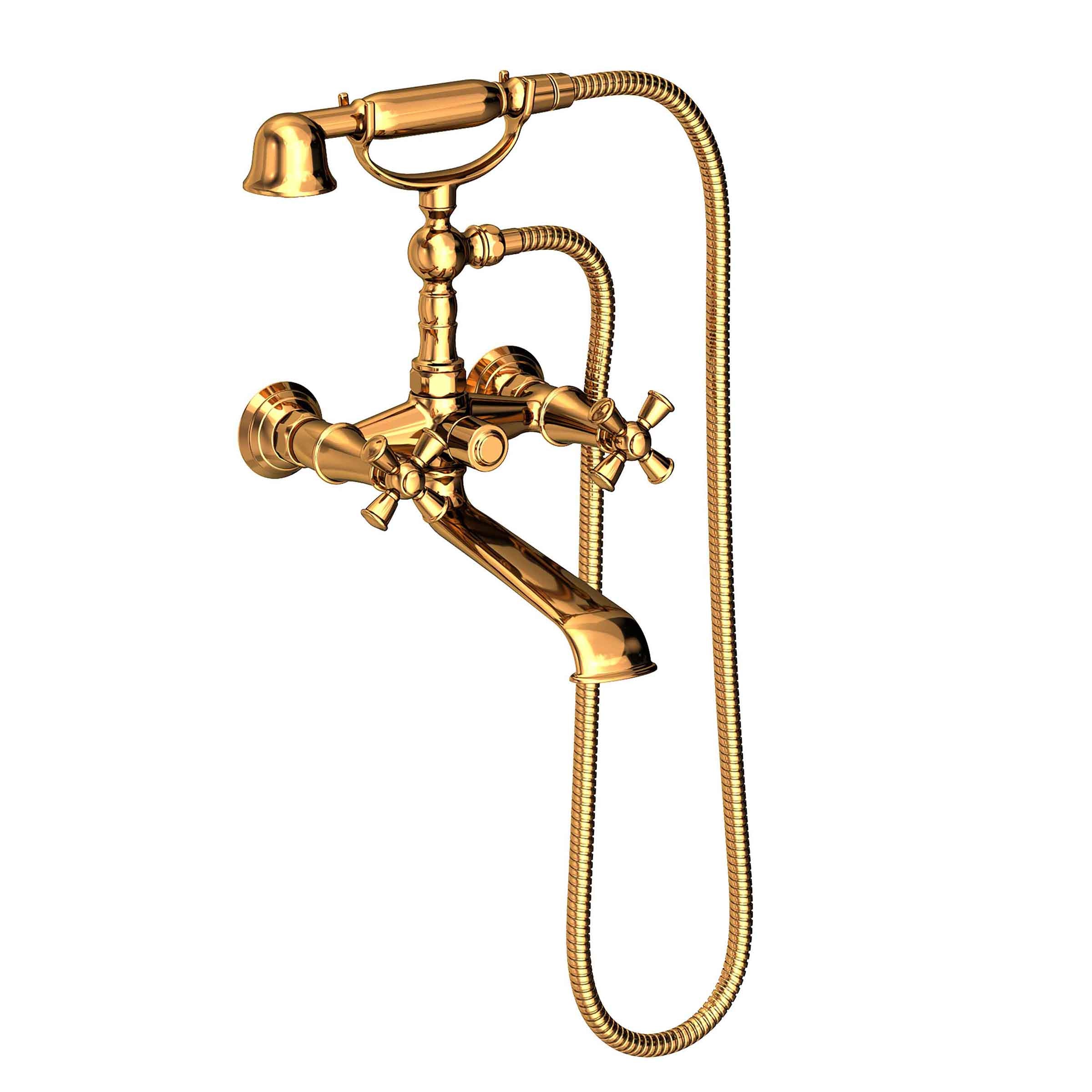 Newport Brass Aylesbury Exposed Tub & Hand Shower Set - Wall Mount