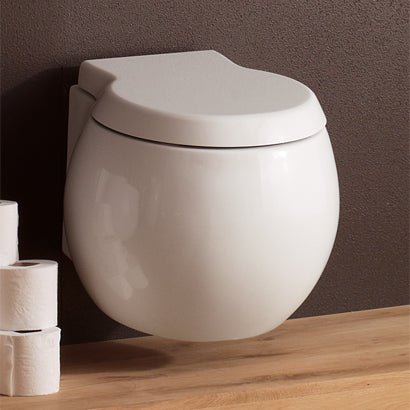 white toilet