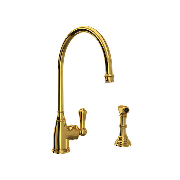 Rohl Georgian Era Kitchen Faucet with Side Spray