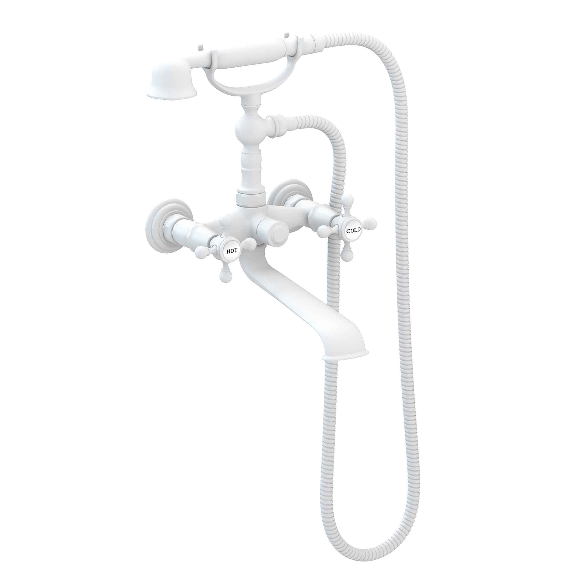 Newport Brass Chesterfield Exposed Tub & Hand Shower Set - Wall Mount