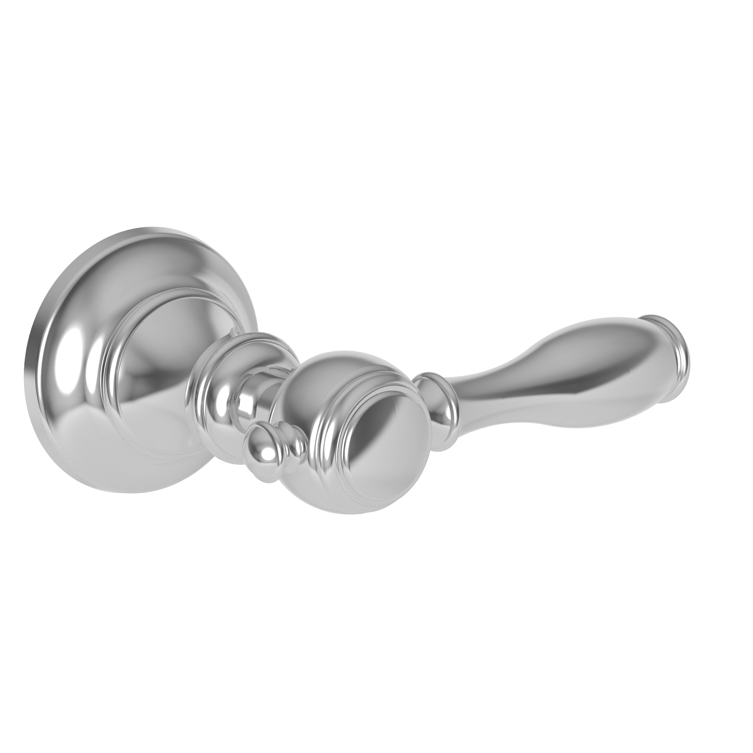 polished chrome control handle