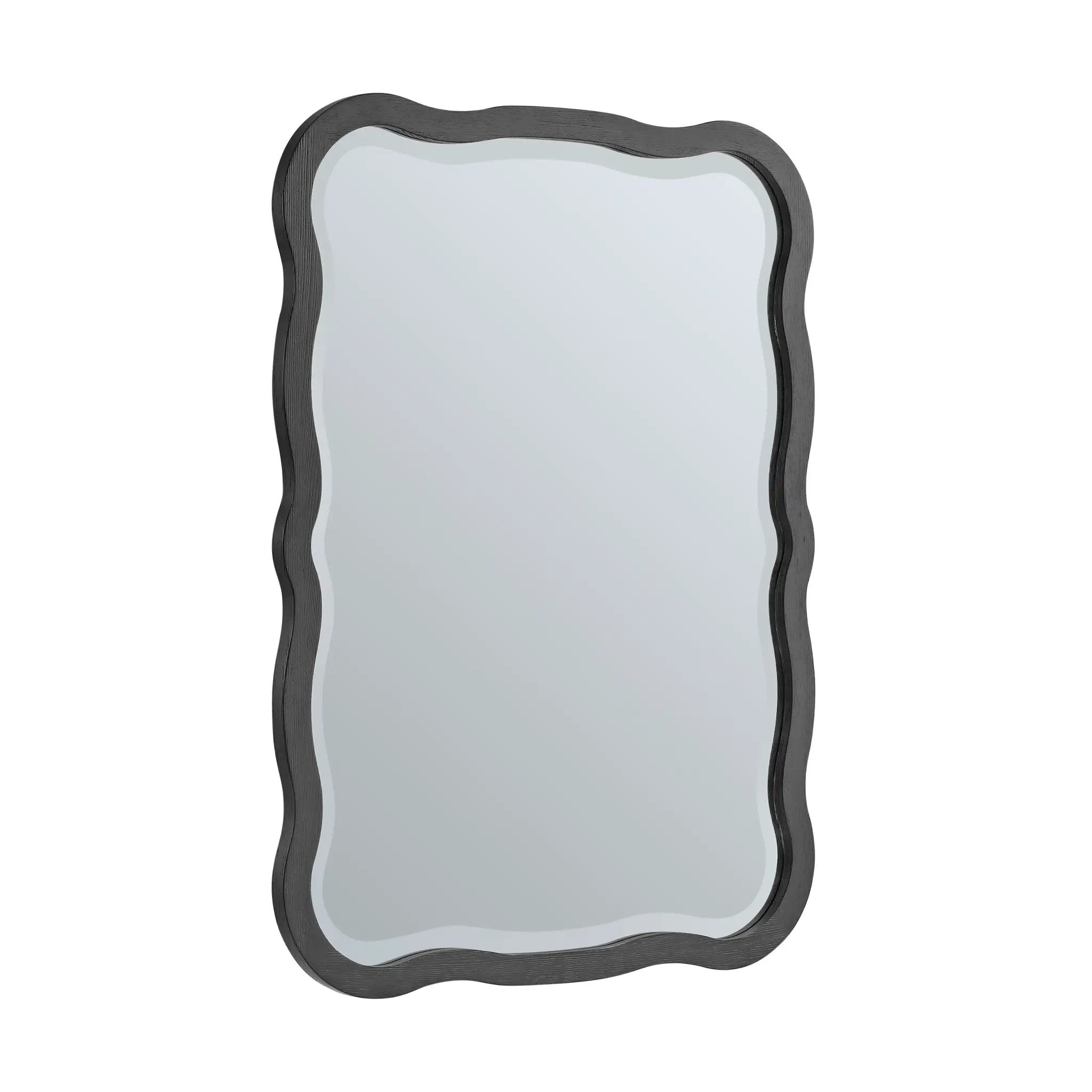 carbon oak mirror