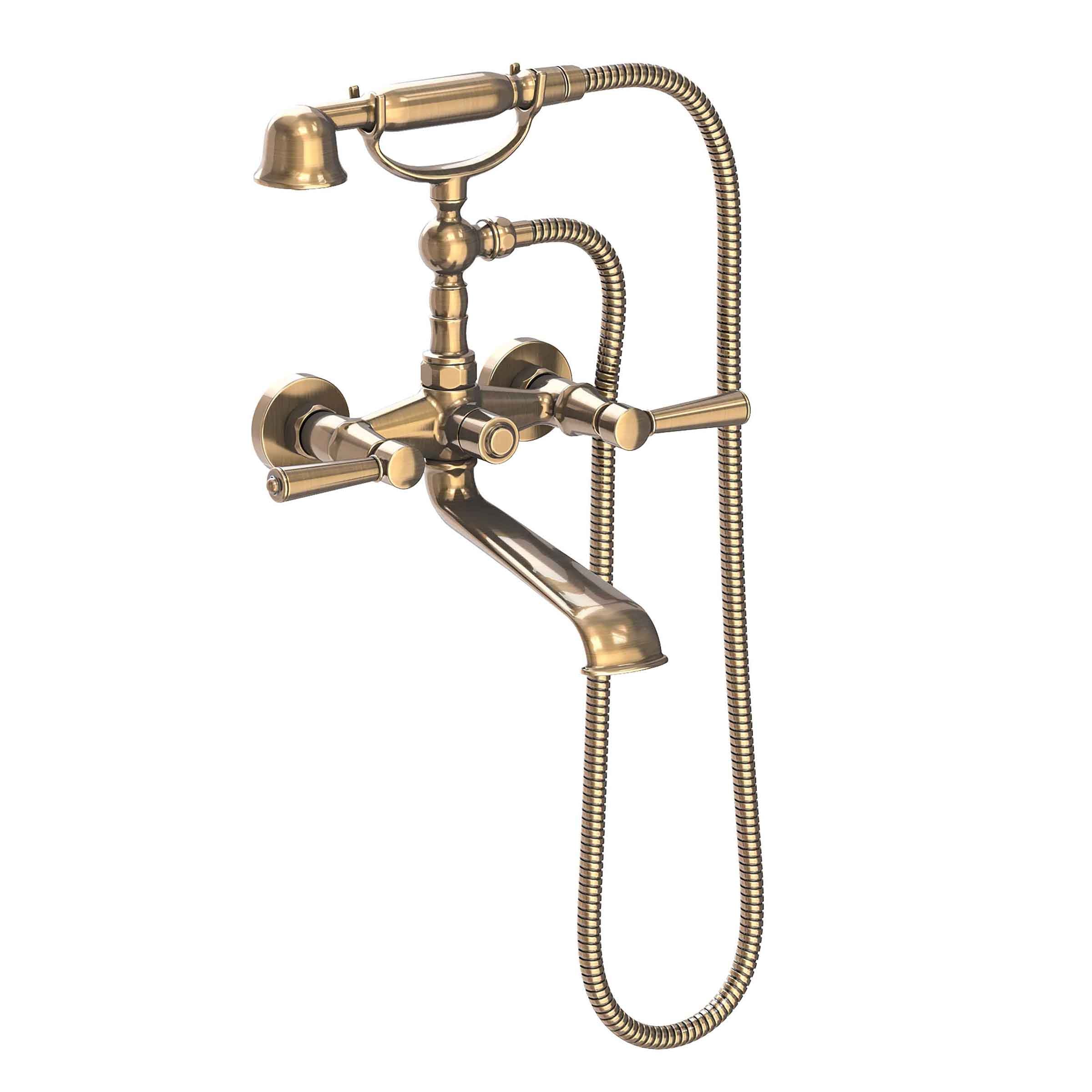 Newport Brass Metropole Exposed Tub & Hand Shower Set - Wall Mount