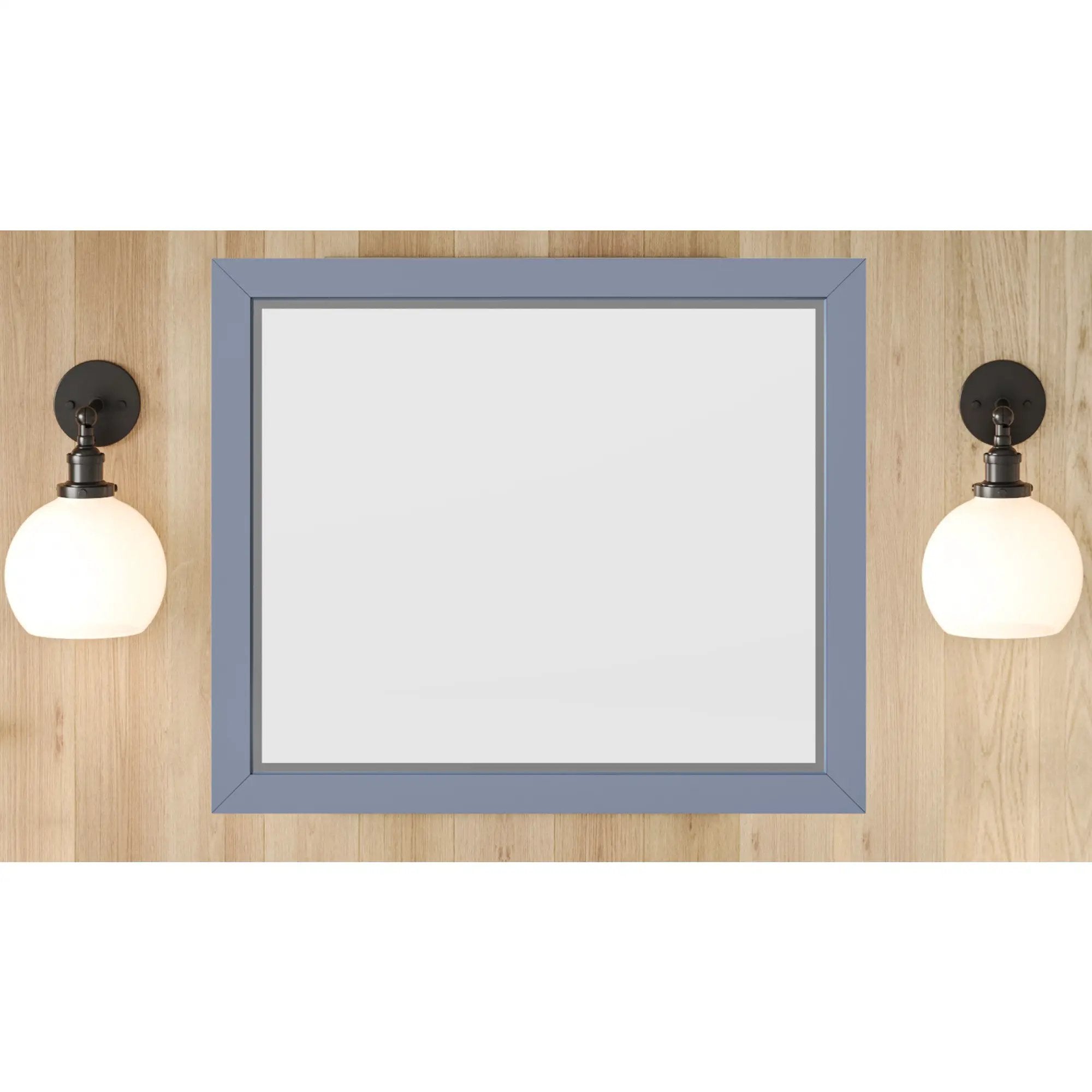 Jeffrey Alexander Cade 33" W x 1" D x 28" H Mirror by Jeffrey Alexander