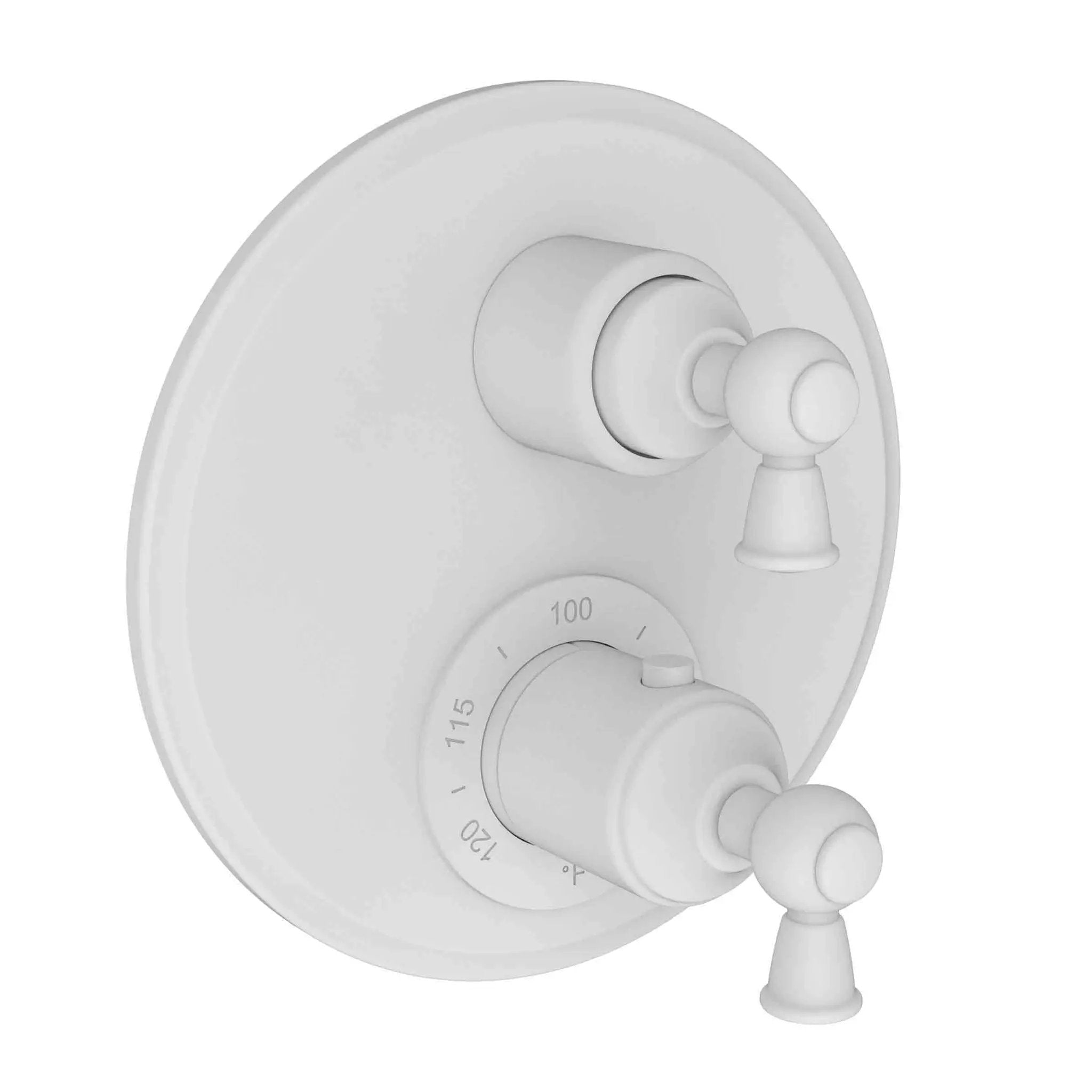 Newport Brass Aylesbury 1/2" Round Thermostatic Trim Plate with Handle by Newport Brass
