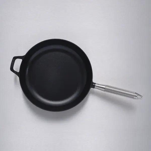 black/steel pan