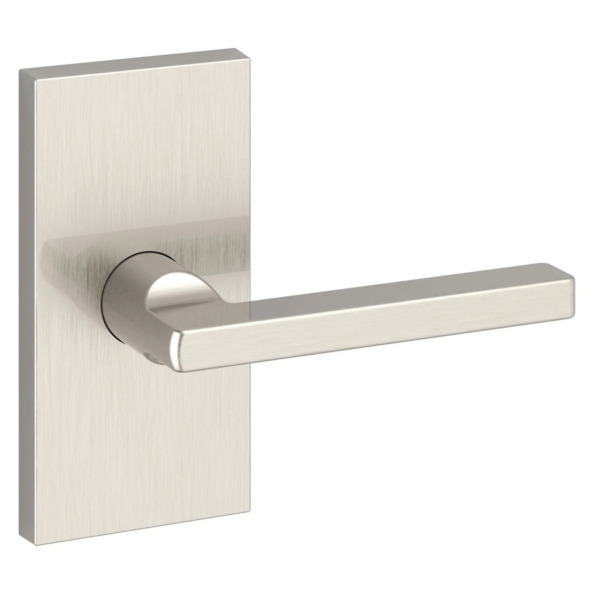 Baldwin Reserve Square Lever and Contemporary 5" Rose by Baldwin