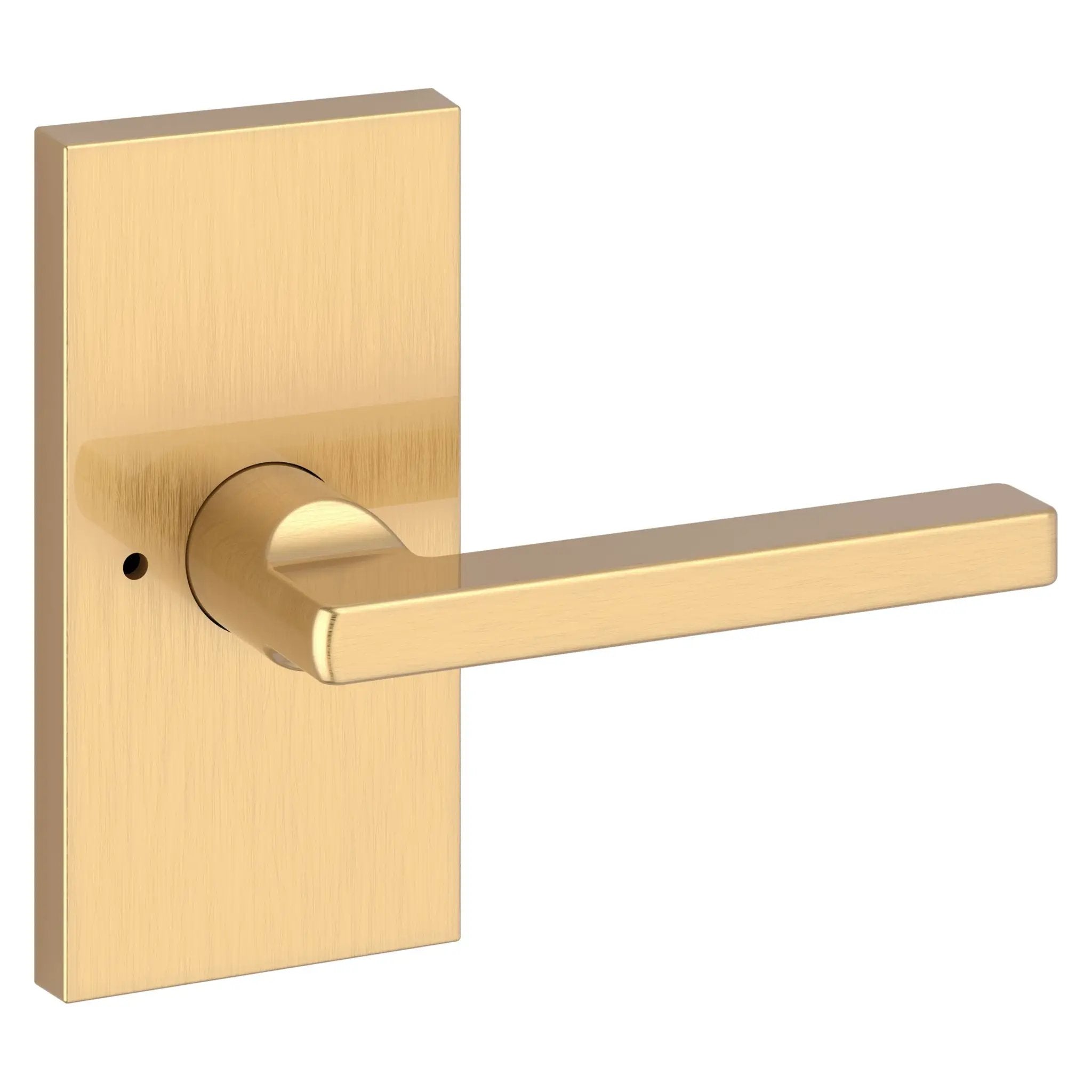 Baldwin Reserve Square Lever and Contemporary 5" Rose by Baldwin