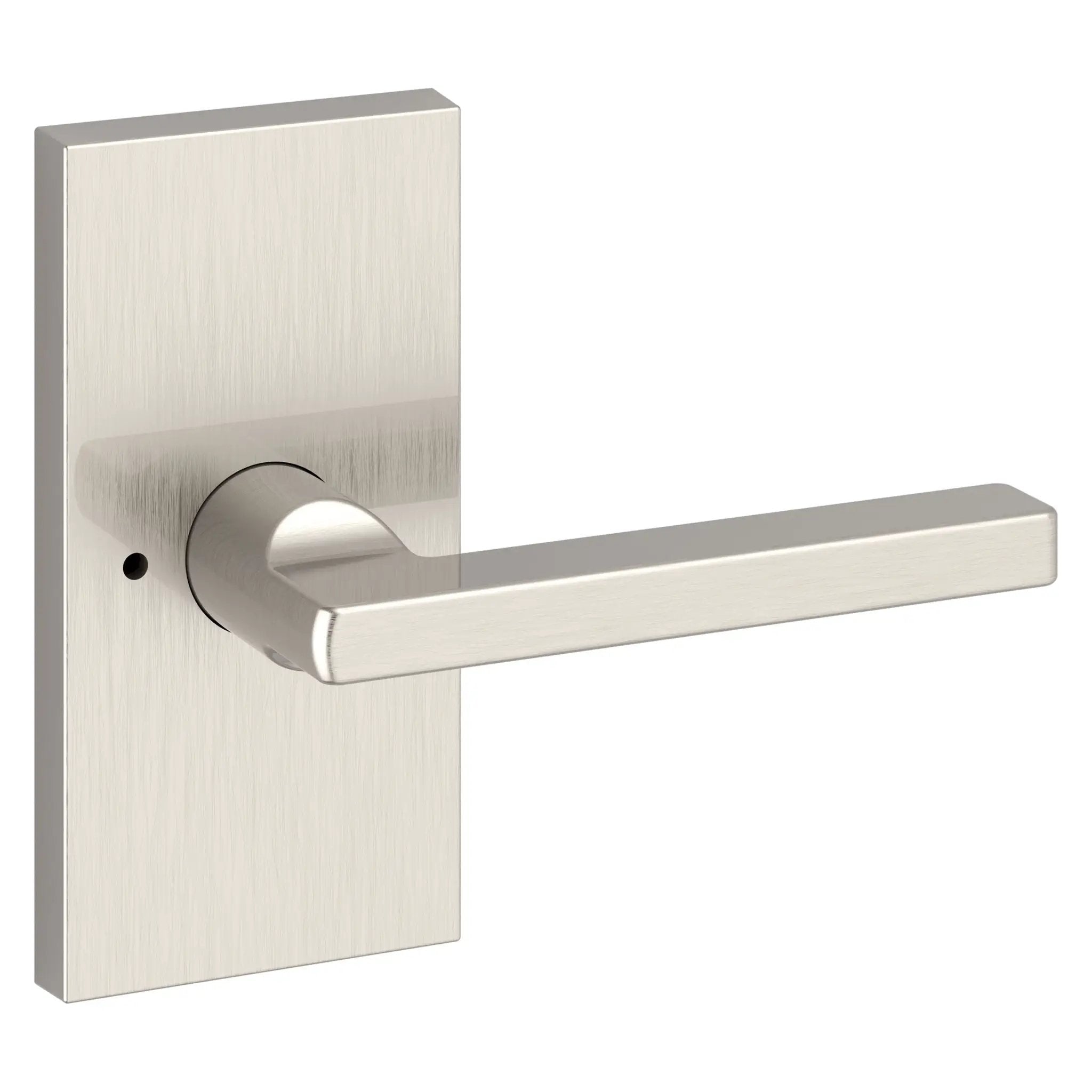 Baldwin Reserve Square Lever and Contemporary 5" Rose by Baldwin