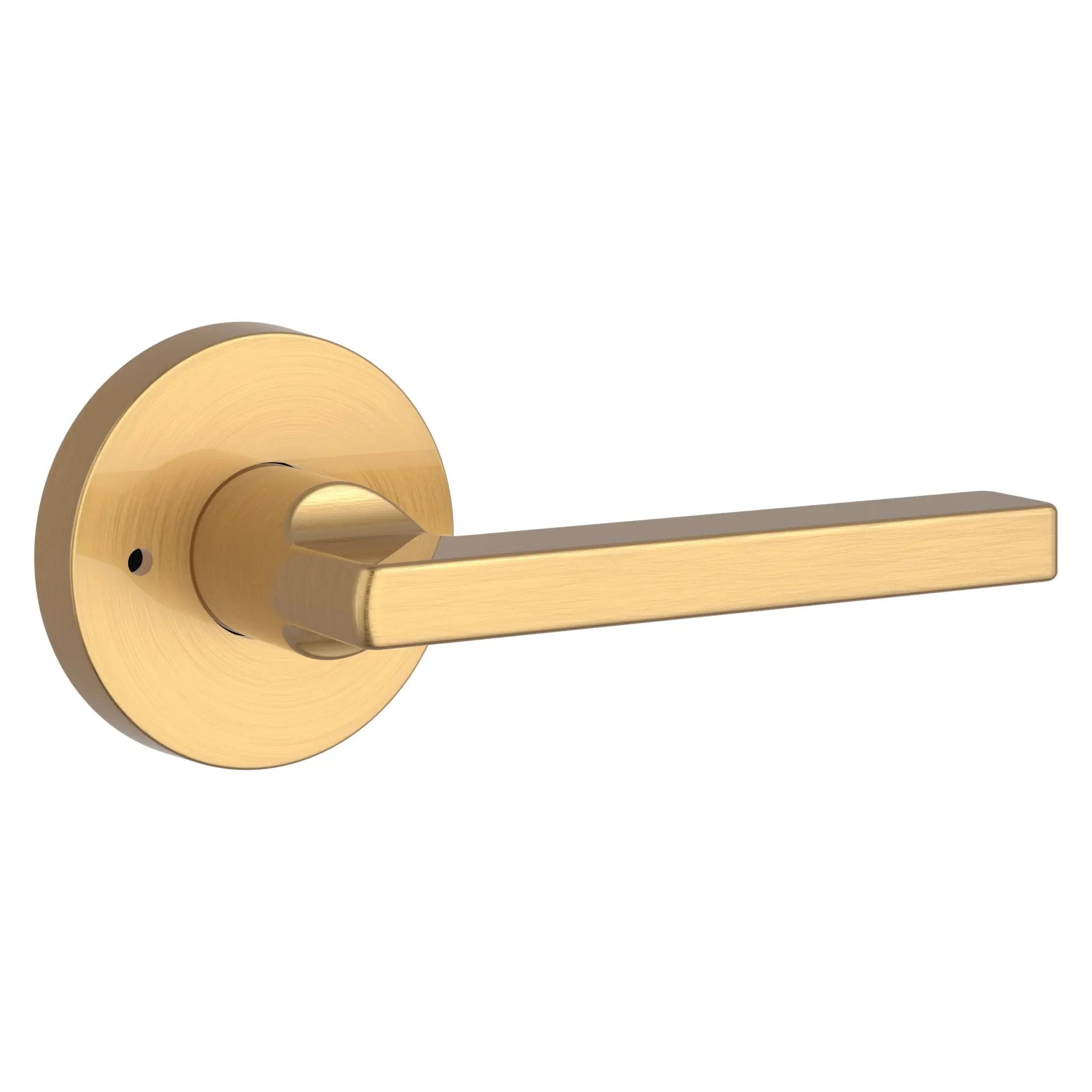Baldwin Reserve Square Lever and Contemporary Round Rose by Baldwin