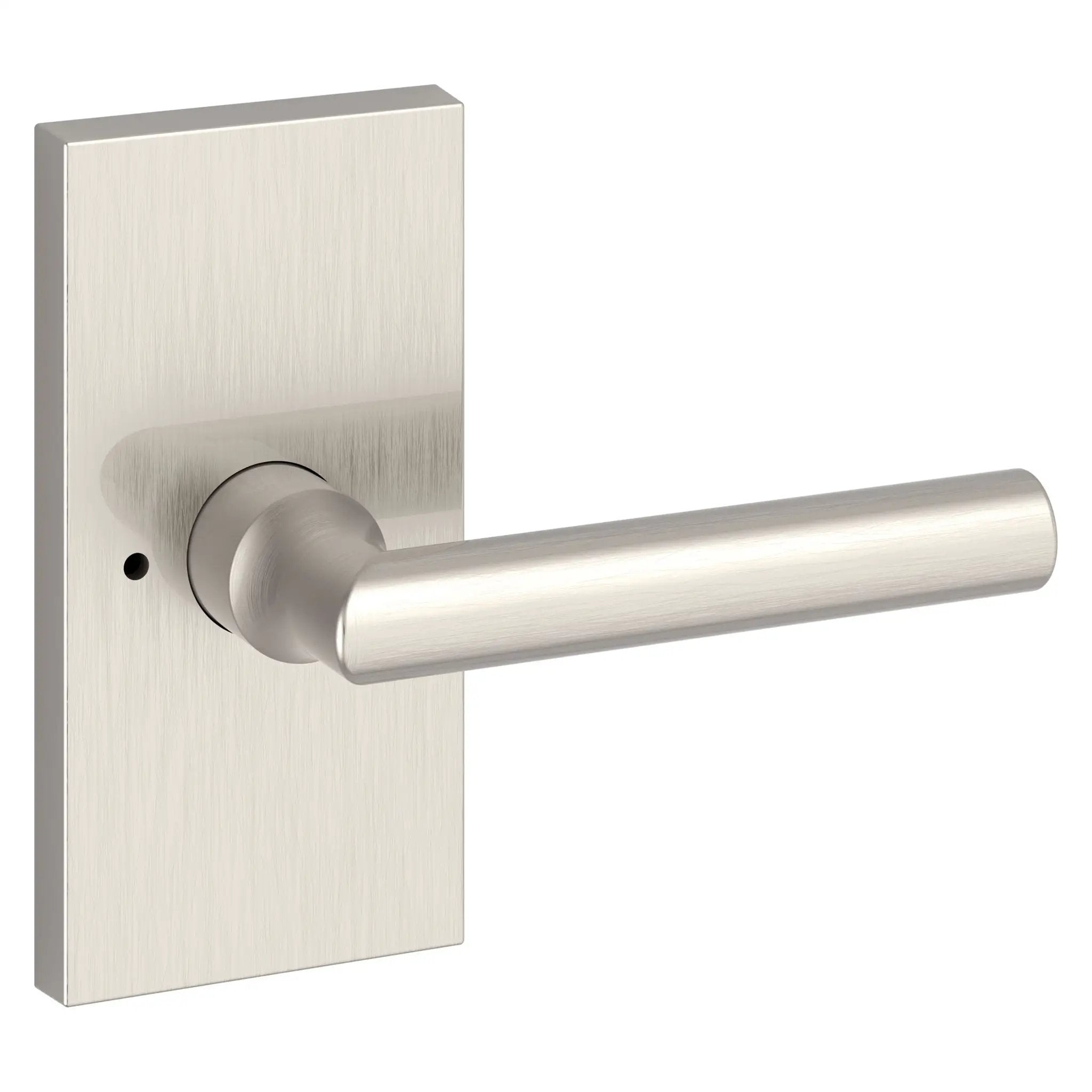Baldwin Reserve Tube Lever and Contemporary 5" Rose by Baldwin