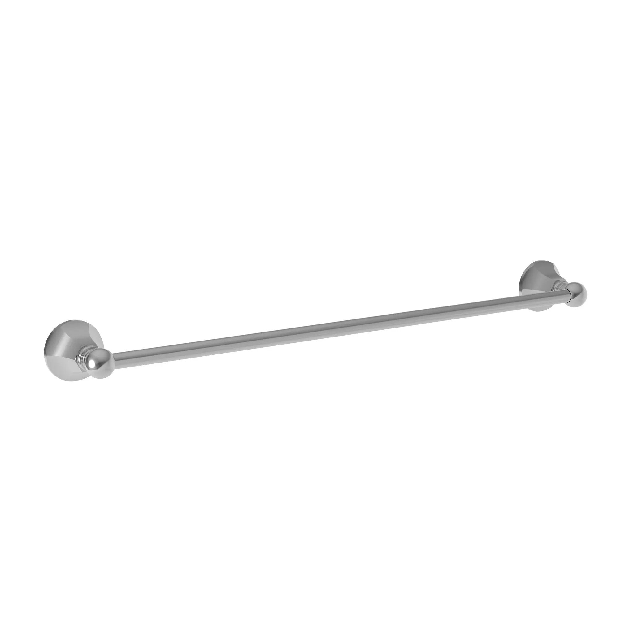 polished chrome towel bar
