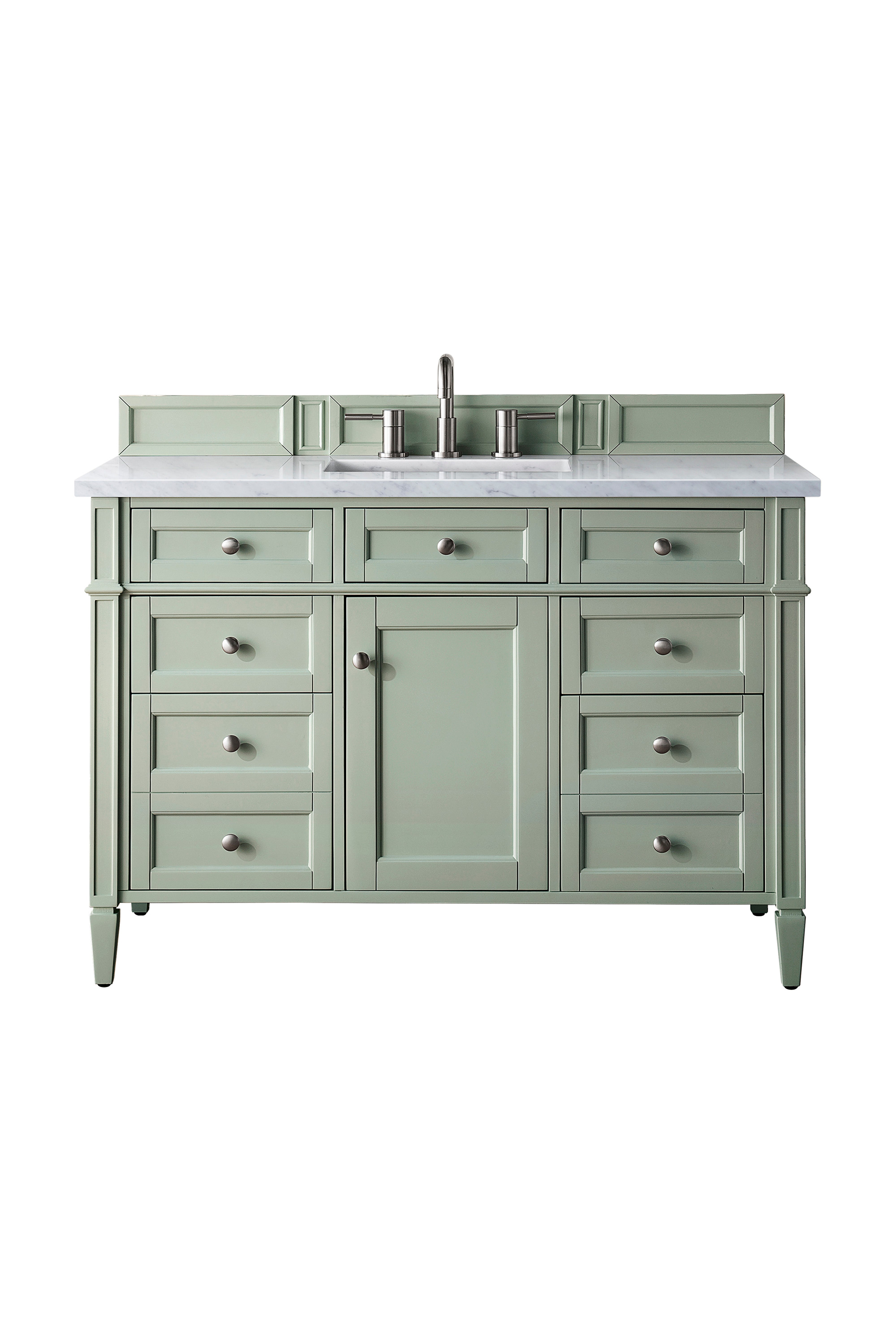 James Martin Vanities Brittany 48" Single Vanity - Sage Green