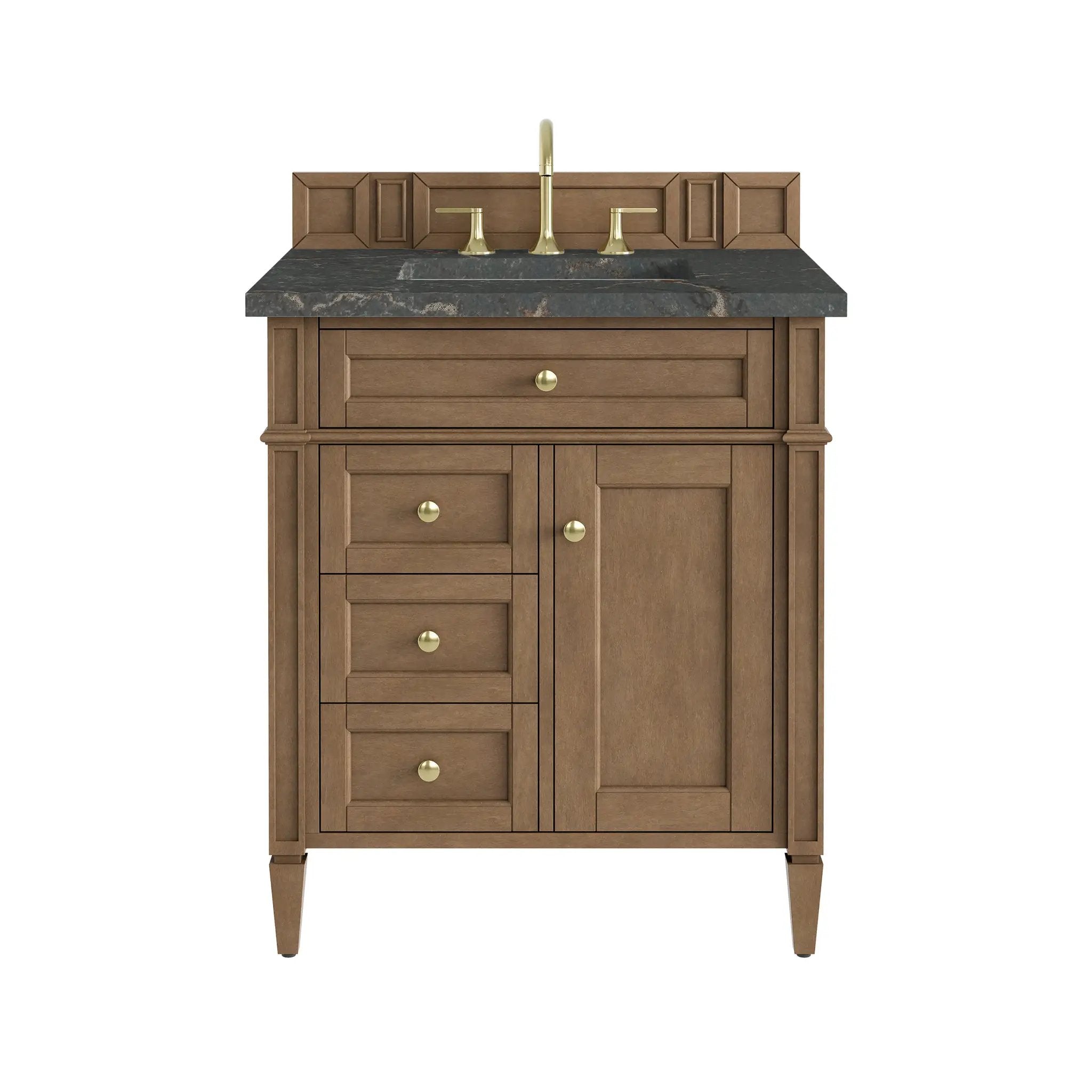 James Martin Brittany 30" Single Vanity Set - Pecan by James Martin Vanities