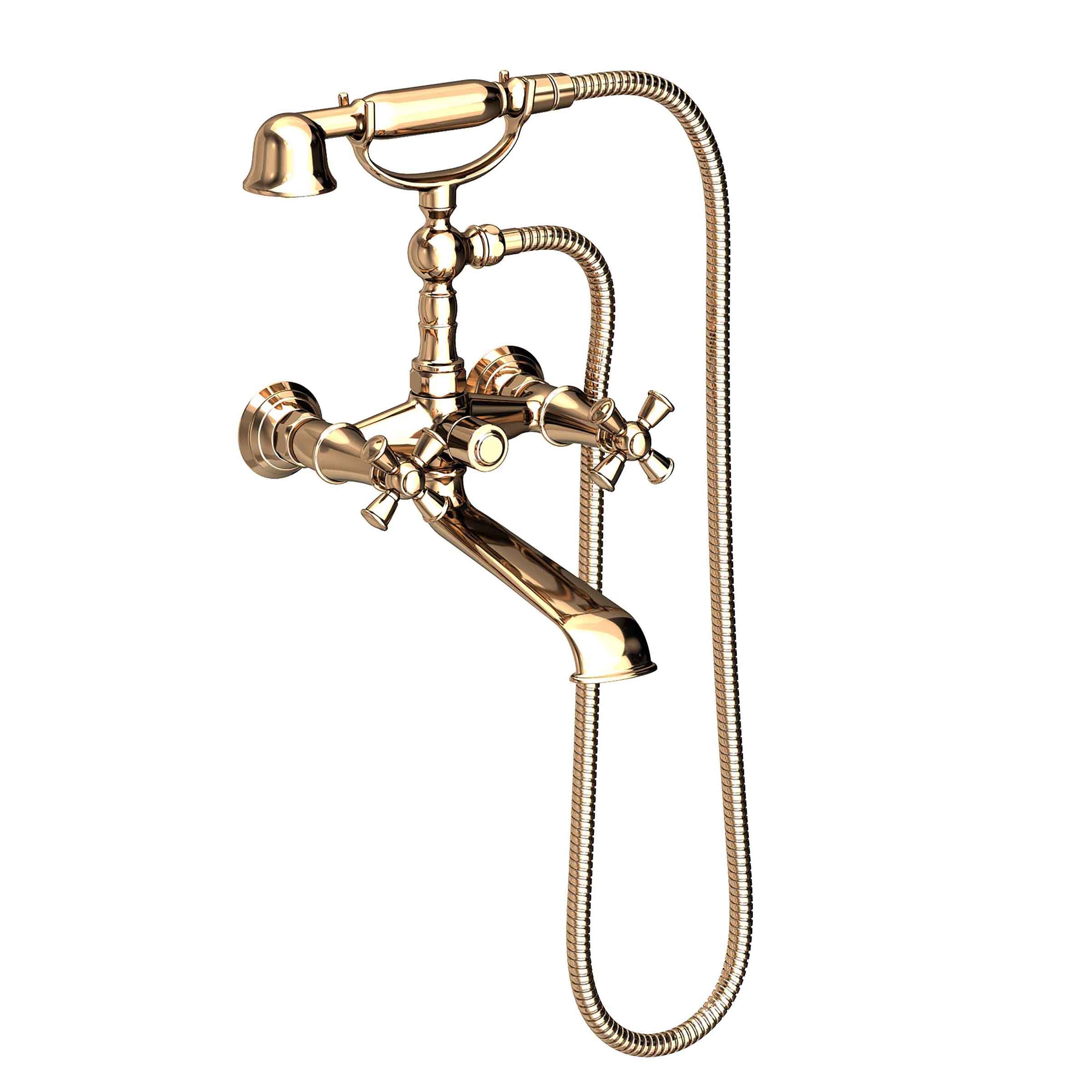 Newport Brass Aylesbury Exposed Tub & Hand Shower Set - Wall Mount
