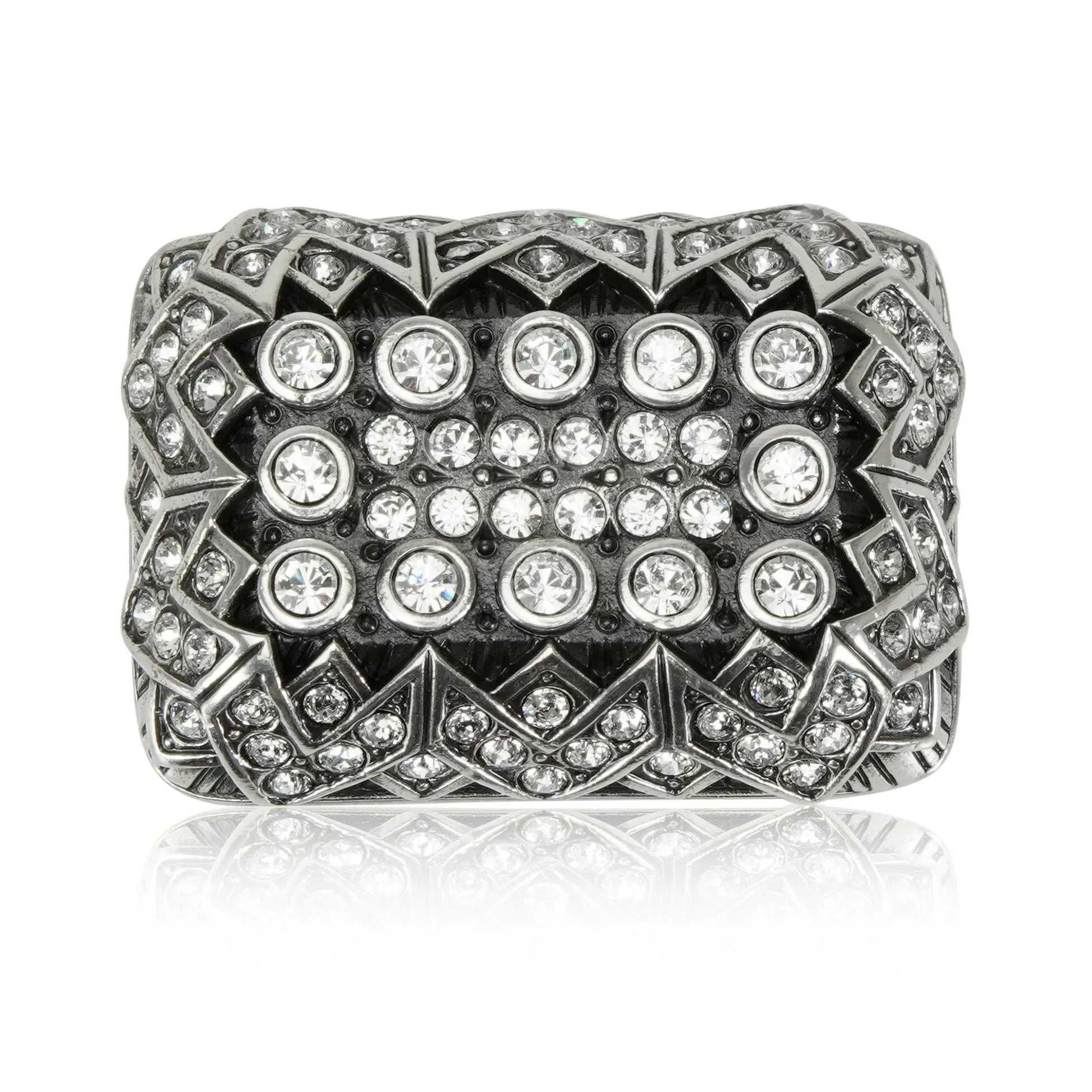 burnish silver knob