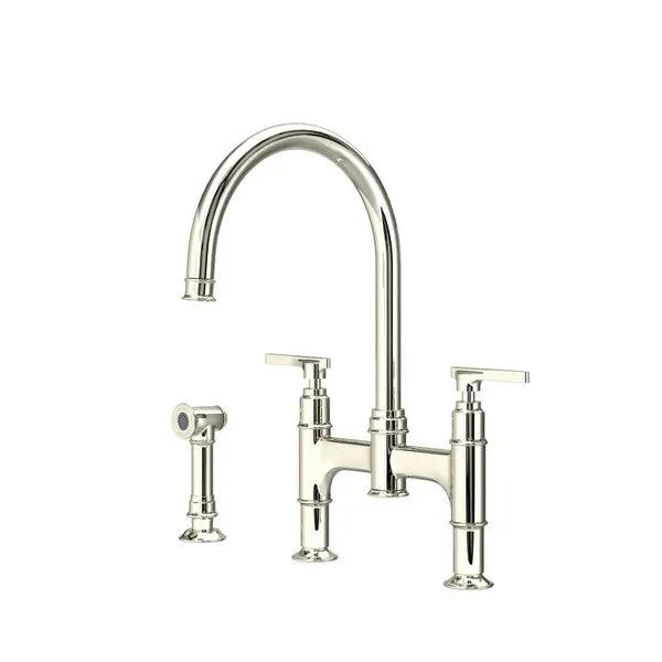 Rohl Southbank Bridge Kitchen Faucet with Side Spray by Rohl