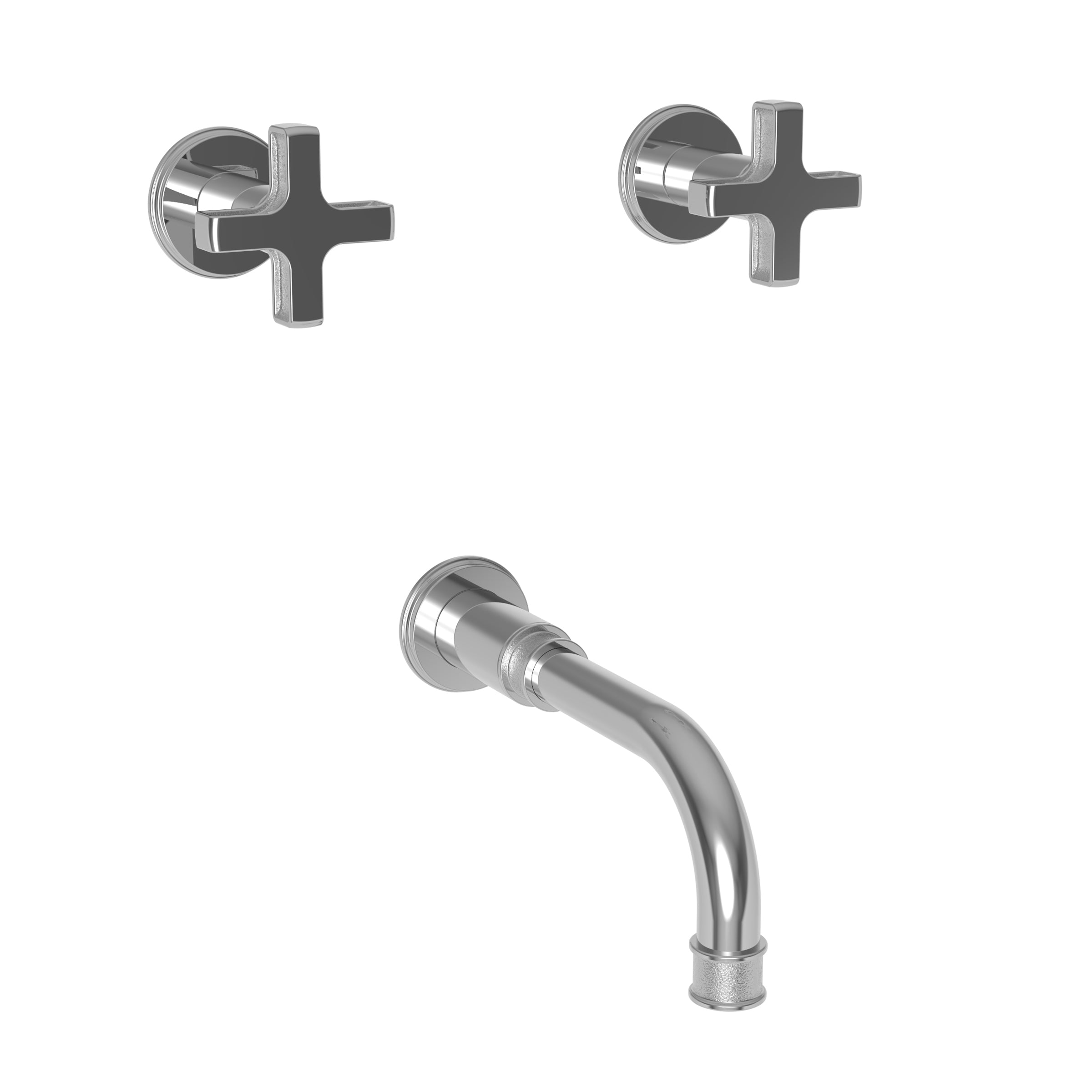 polished chrome tub faucet