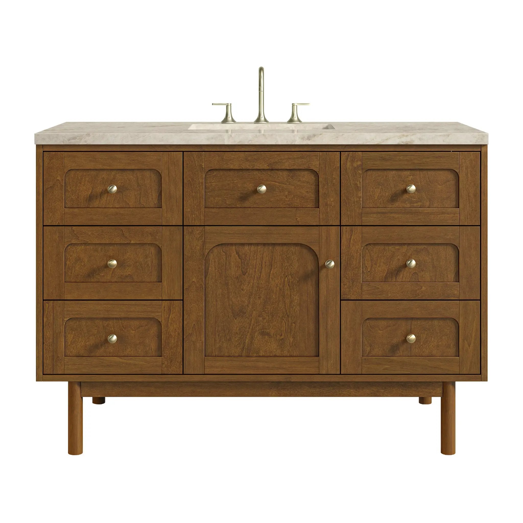 James Martin Laurent 48" Single Vanity Set - Honey Oak by James Martin Vanities