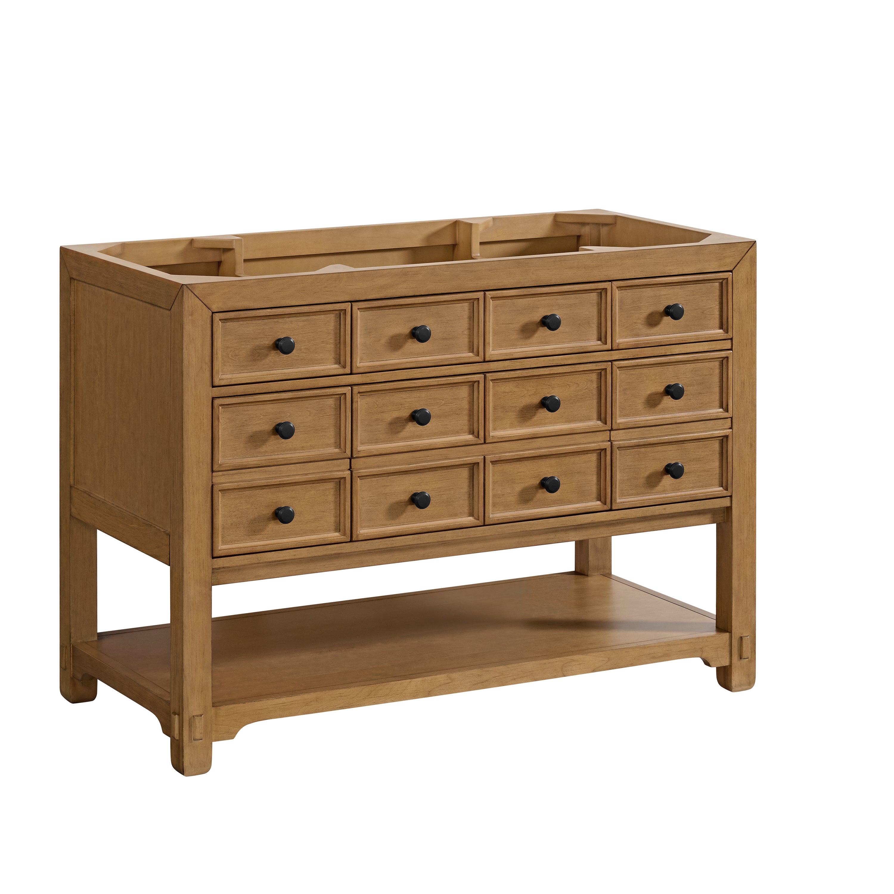 James Martin Vanities Malibu 48" Single Vanity - Amber Birch