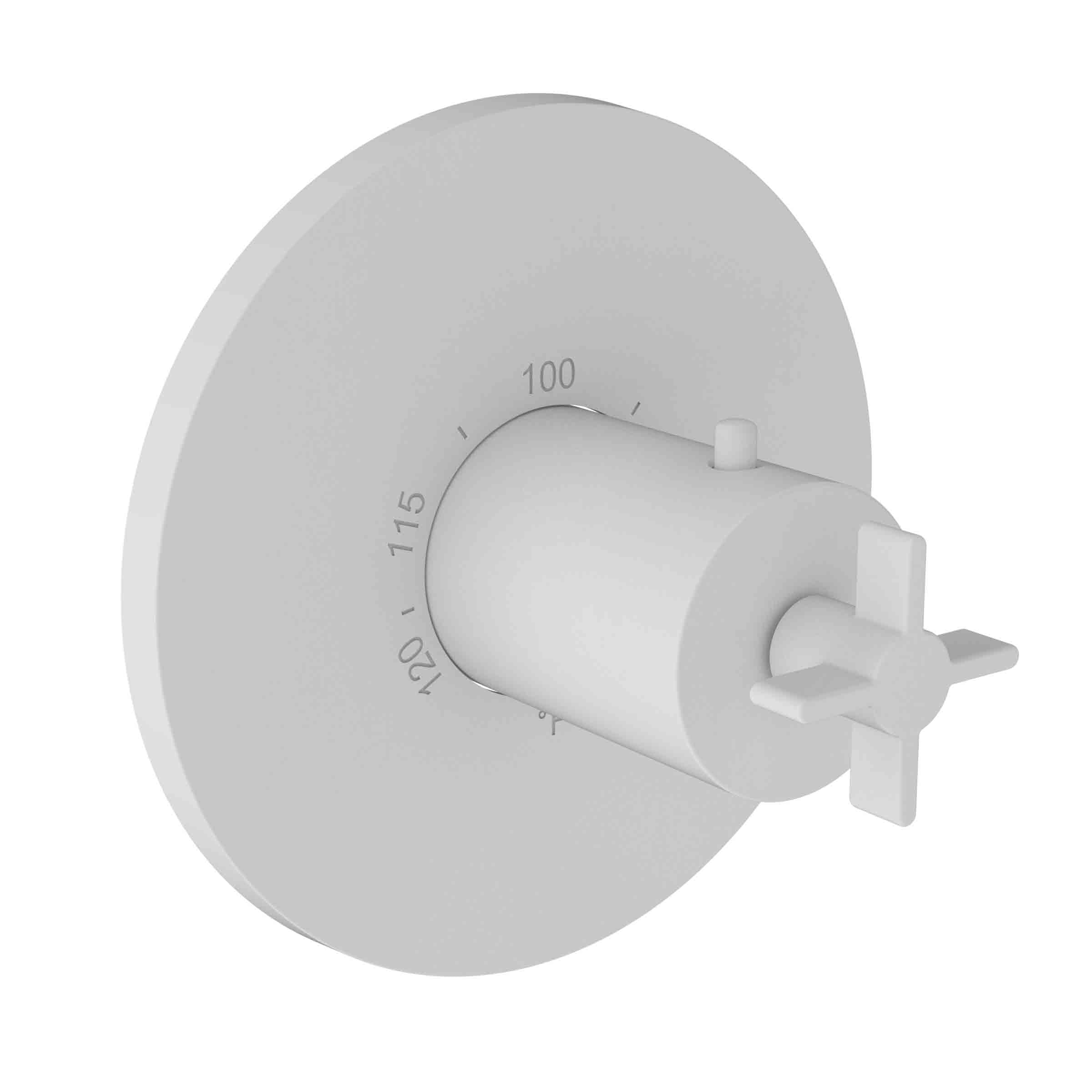 Newport Brass Tolmin 3/4" Round Thermostatic Trim Plate with Handle