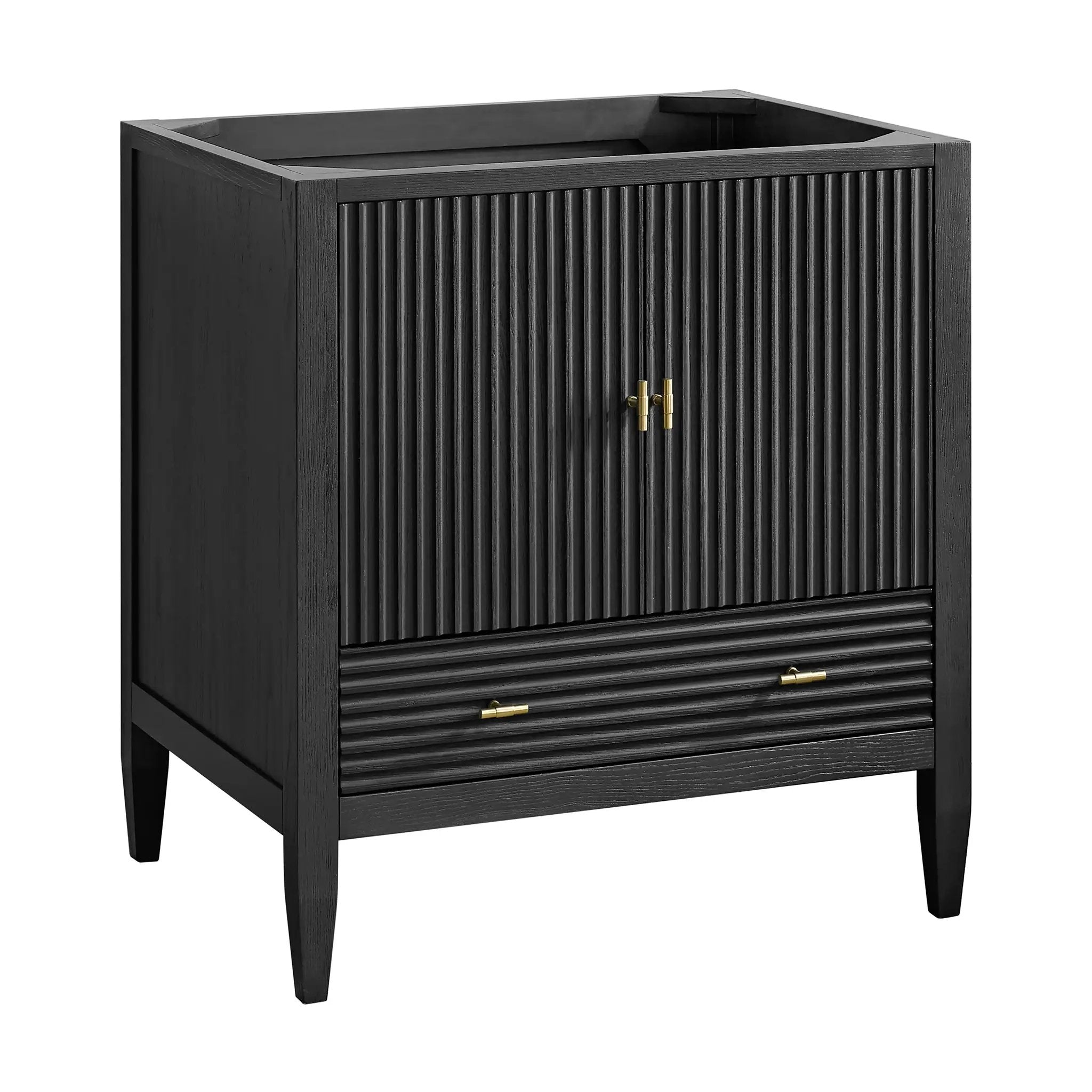 carbon oak vanity