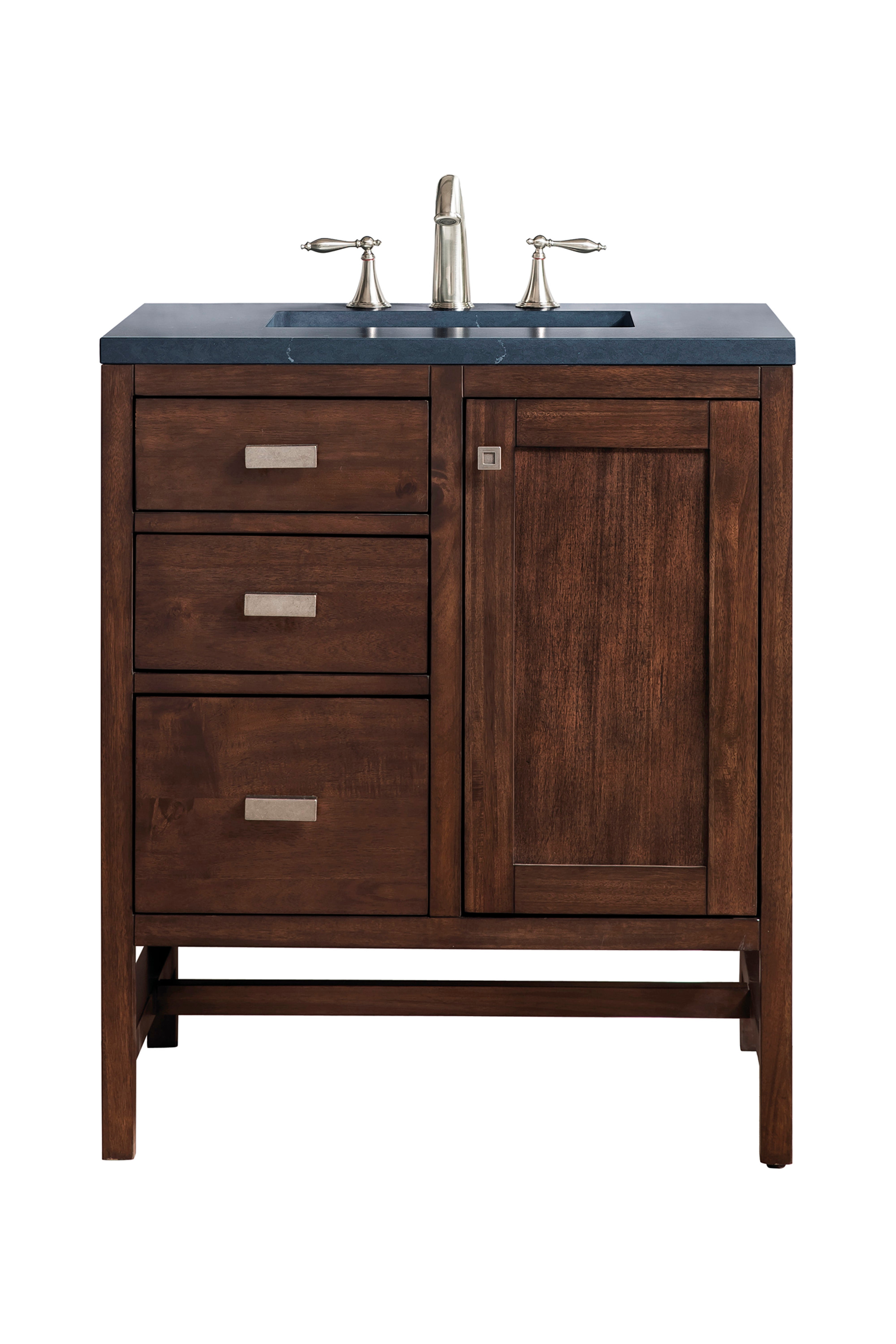 James Martin Vanities Addison 30" Single Vanity - Mid-Century Acacia
