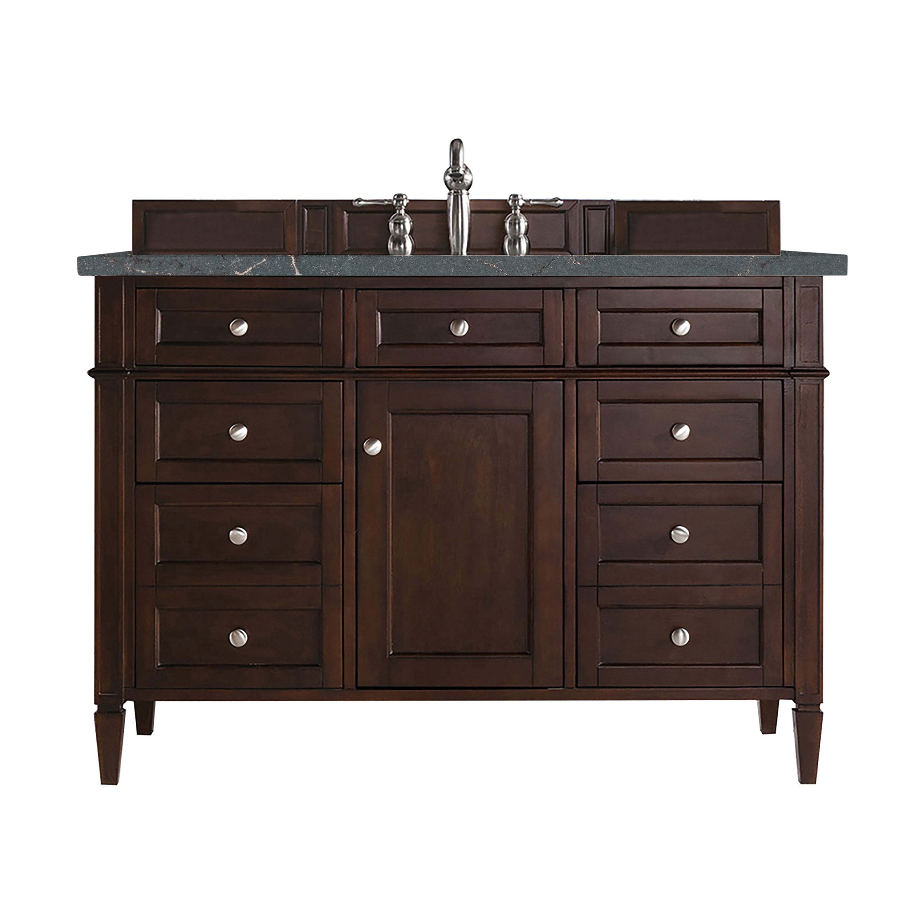 James Martin Vanities Brittany 48" Single Vanity - Burnished Mahogany